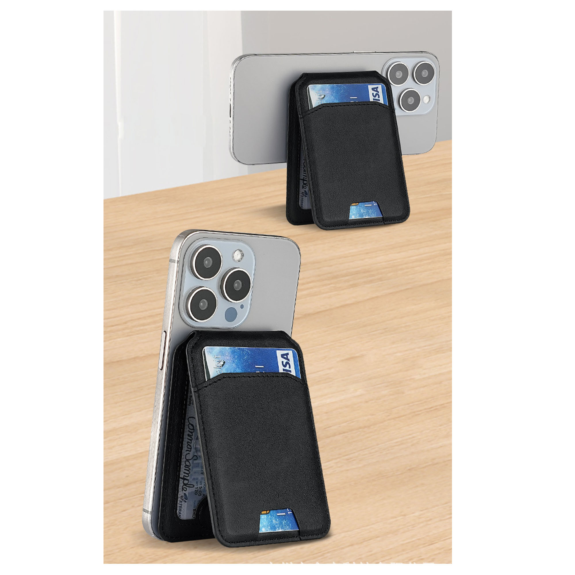 Pu Leather Sleek And Stylish Bifold Leather Wallet With Rfid Protection 4