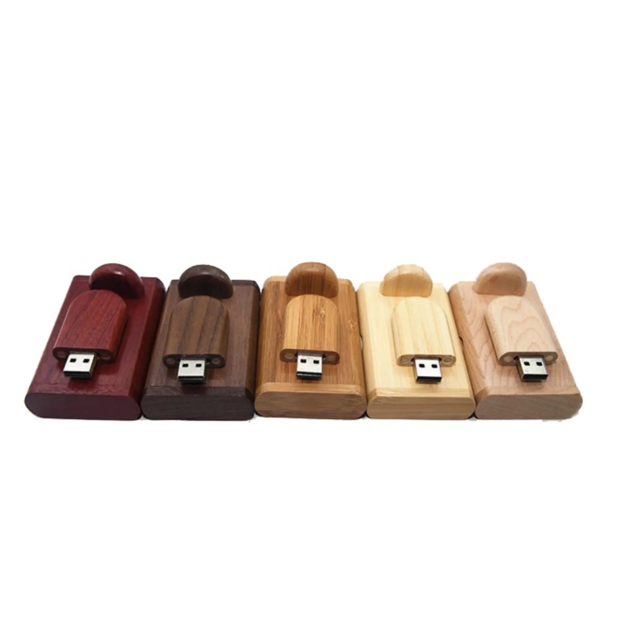 8 GB USB Flash Drives with Finely Wooden Gift Box 7