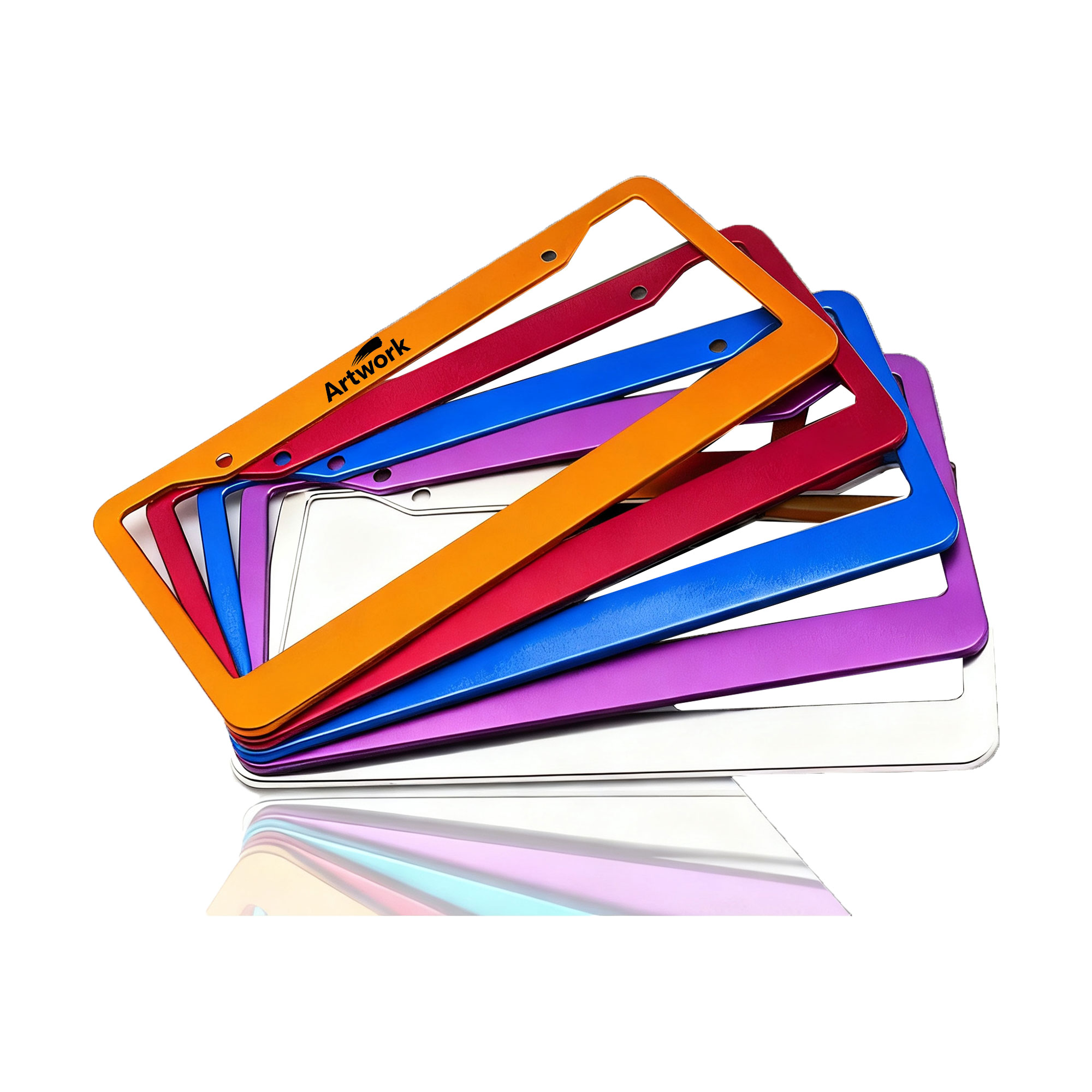 Aluminum Alloy Car License Plate Frame 5