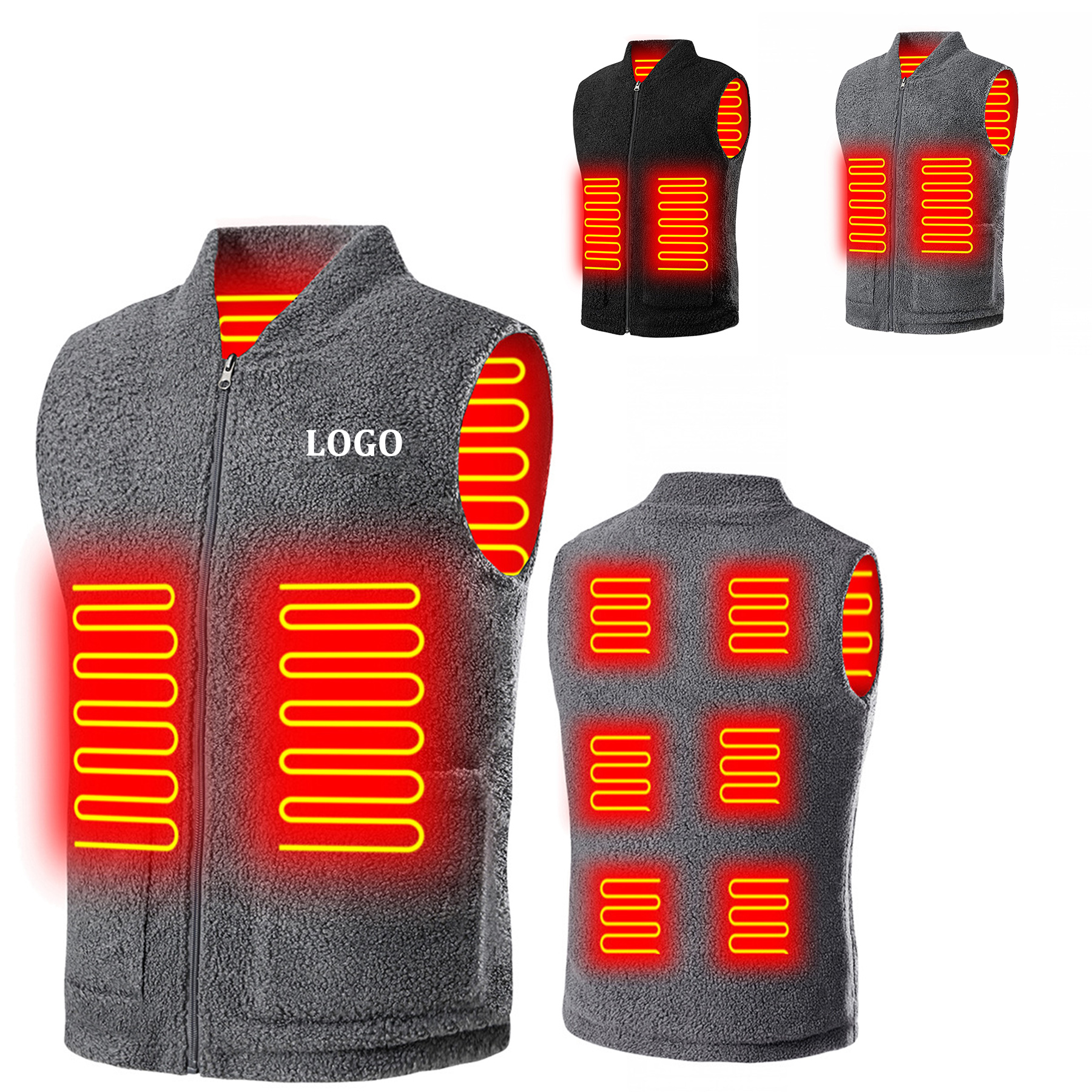 Unisex Winter Heated Vest 9