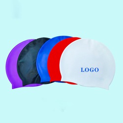 Silicone Unisex-Adult Swimming Caps 