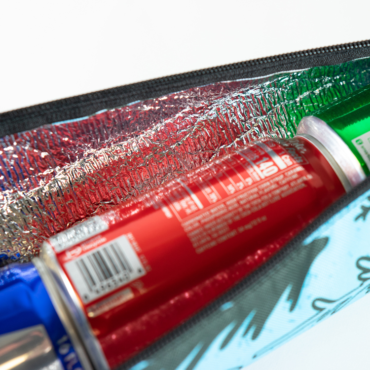 Full Color Can Cooler Tube S219 Limelight