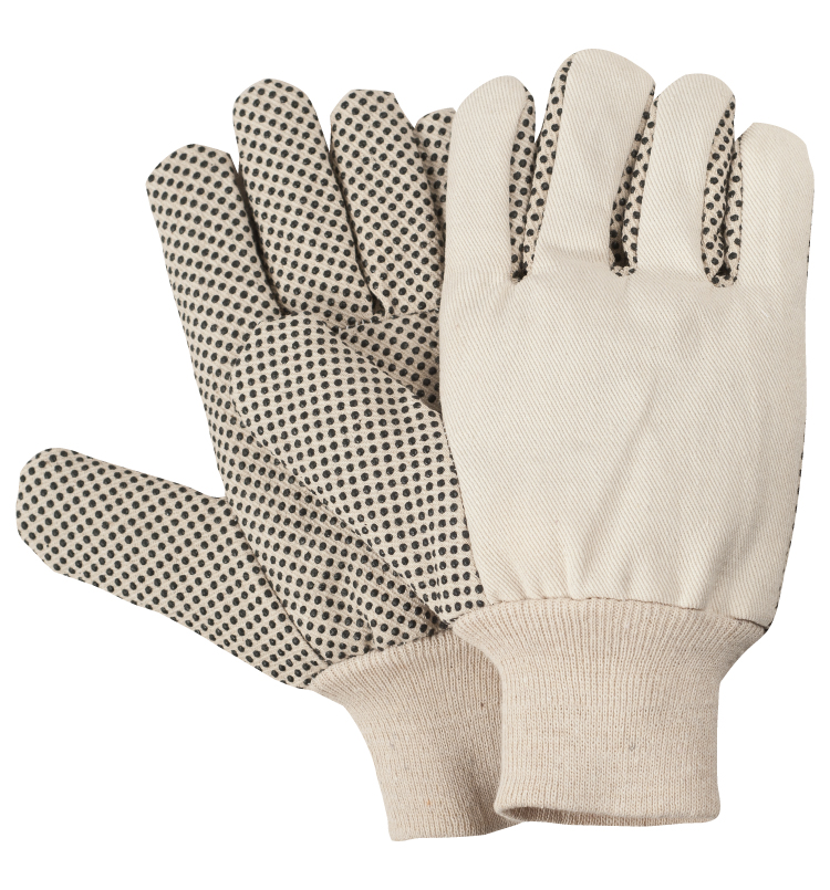 Canvas Gloves w/Grip Dots 815B Illinois Glove site