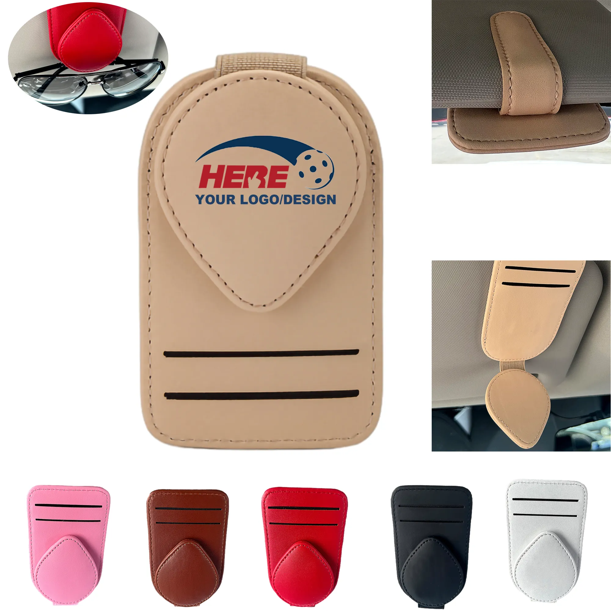 Premium Sunglass Holder For Car Visor