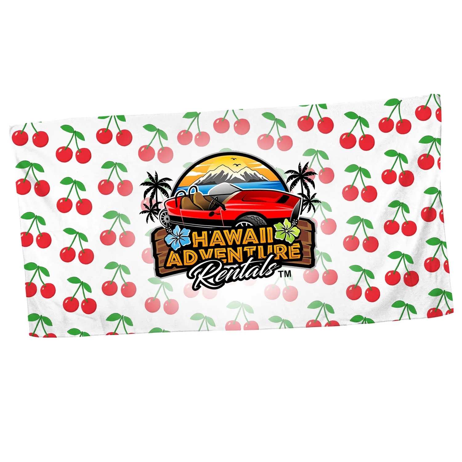 30 X 60 FULL COLOR FRUITY TOWEL 13