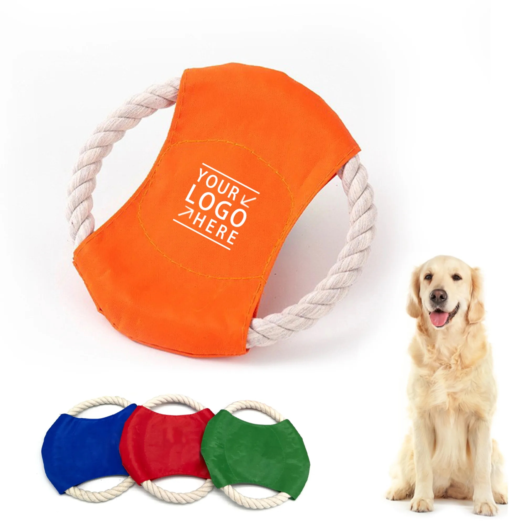 Pet Chew Rope Flyer Toy