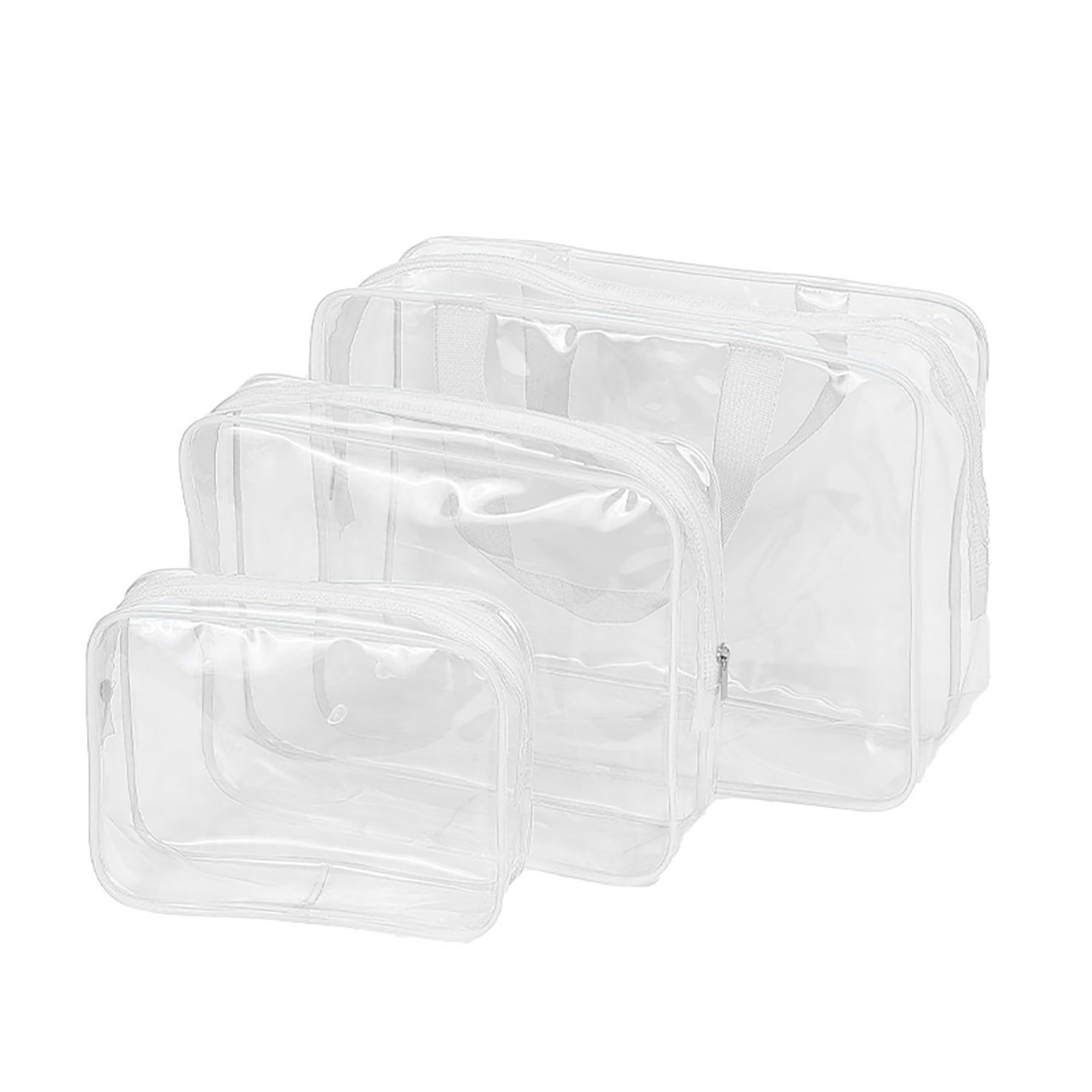 Portable Transparent PVC Toiletry Storage Bag 12