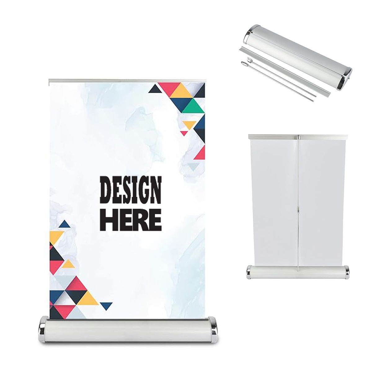Lightweight Custom Retractable Table Banner Stand 3