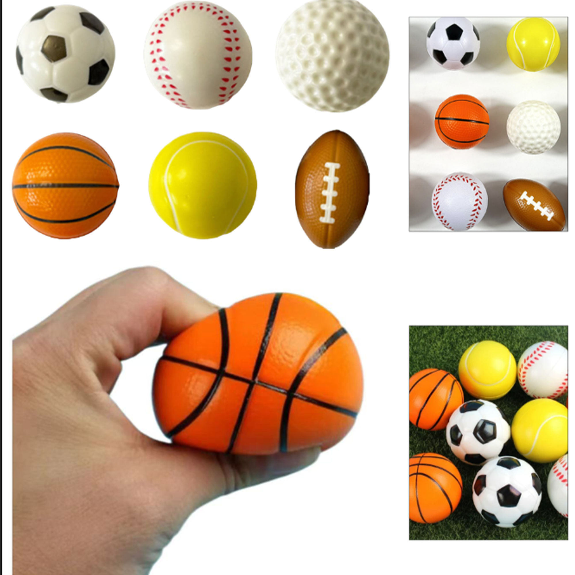 PU Soccer Ball Stress Ball 4