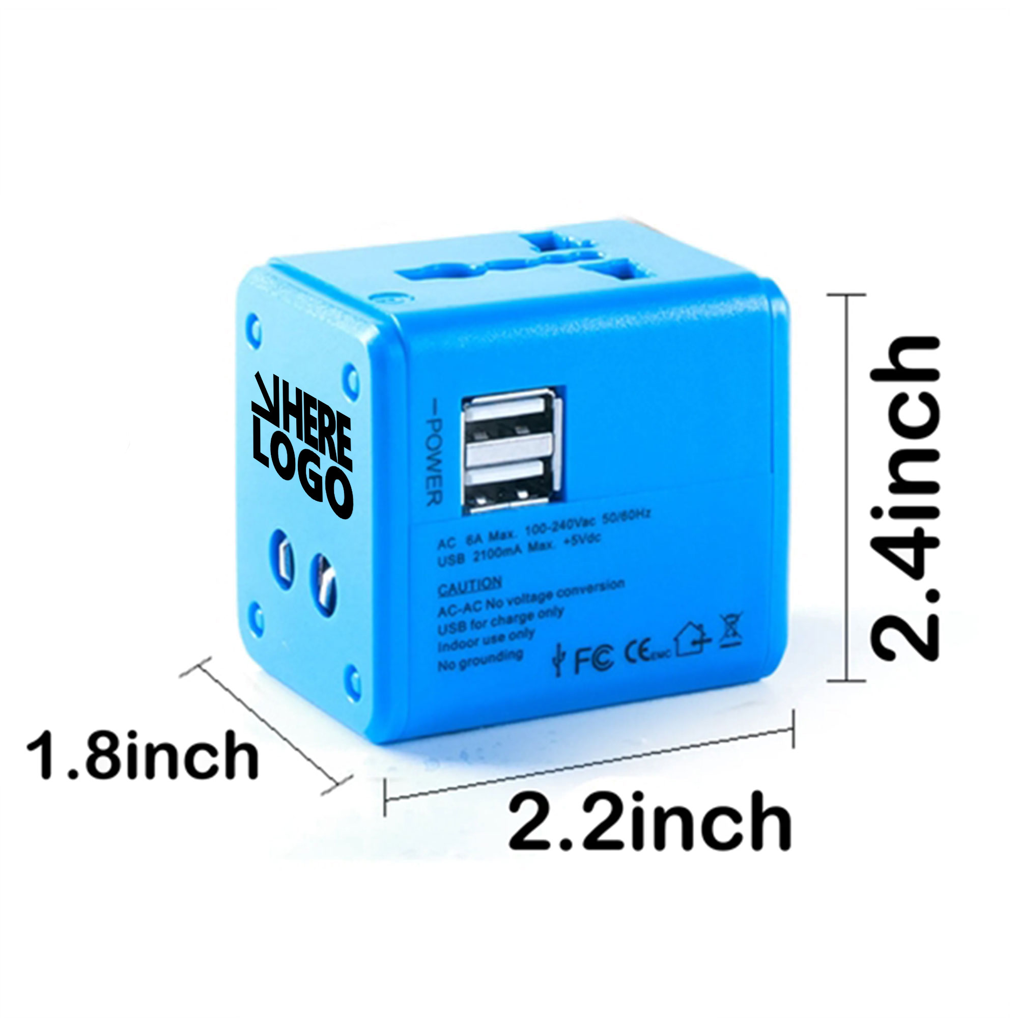 MOQ 20 Multifunctional Travel Adapter Plug 5
