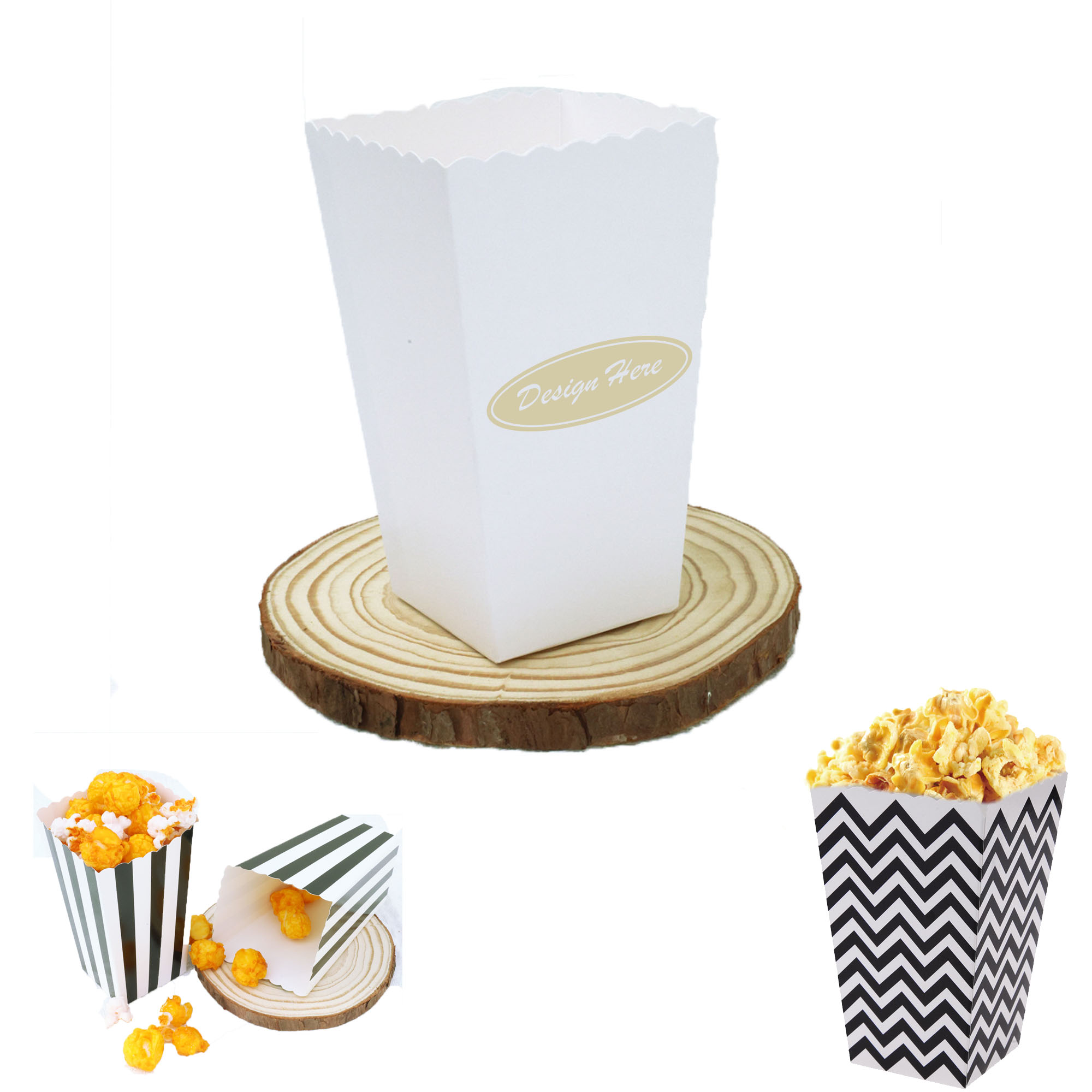Premium Food Grade Popcorn Packaging Box 7