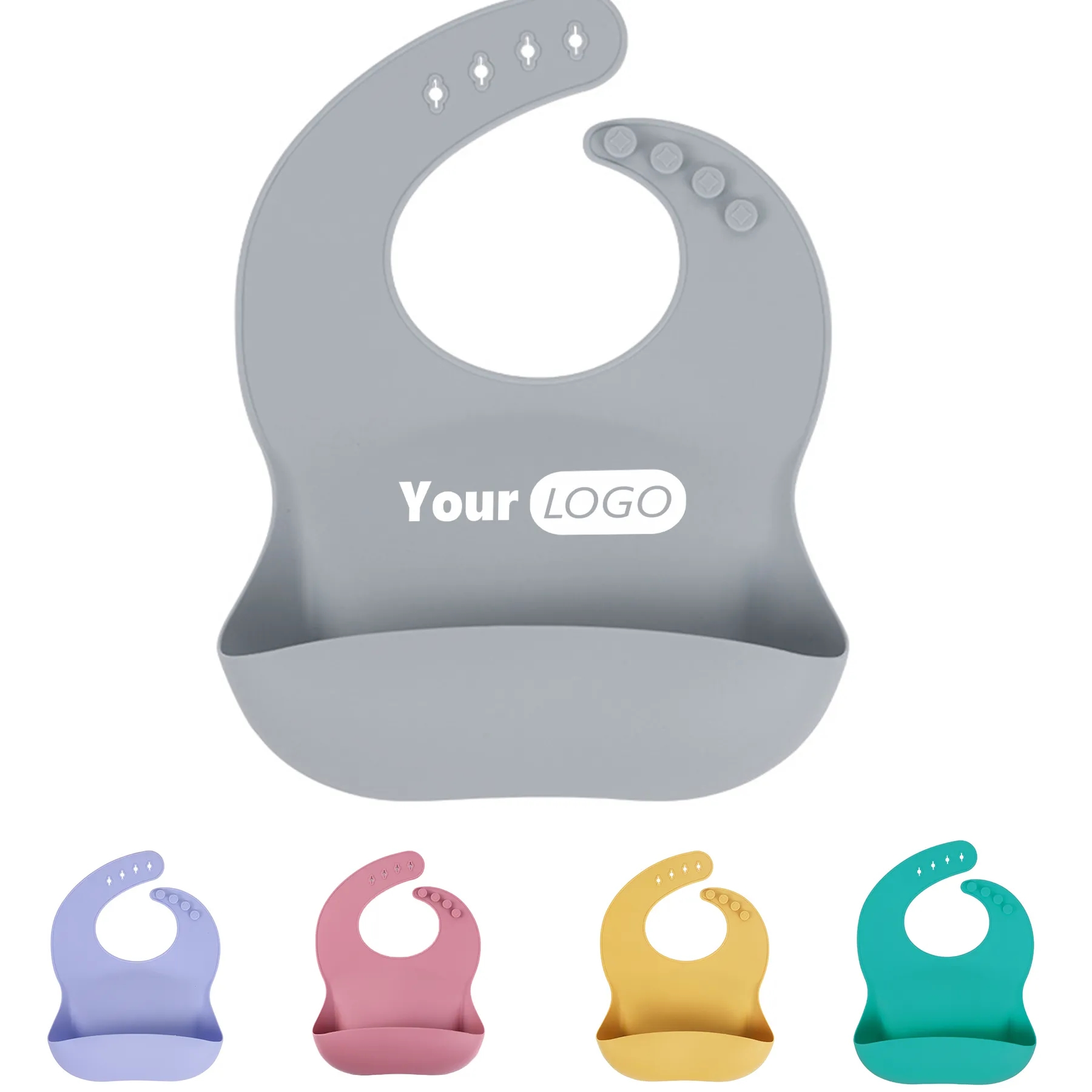 Silicone Baby SiliconeBib 3