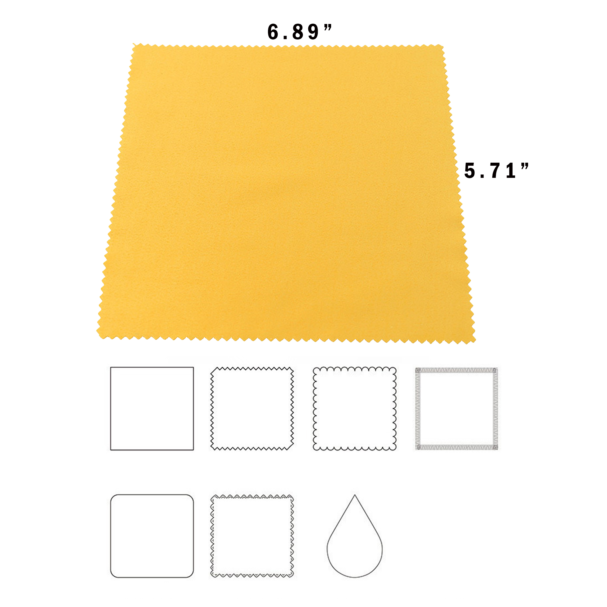 Full Color Microfiber Cleaning Cloth 5