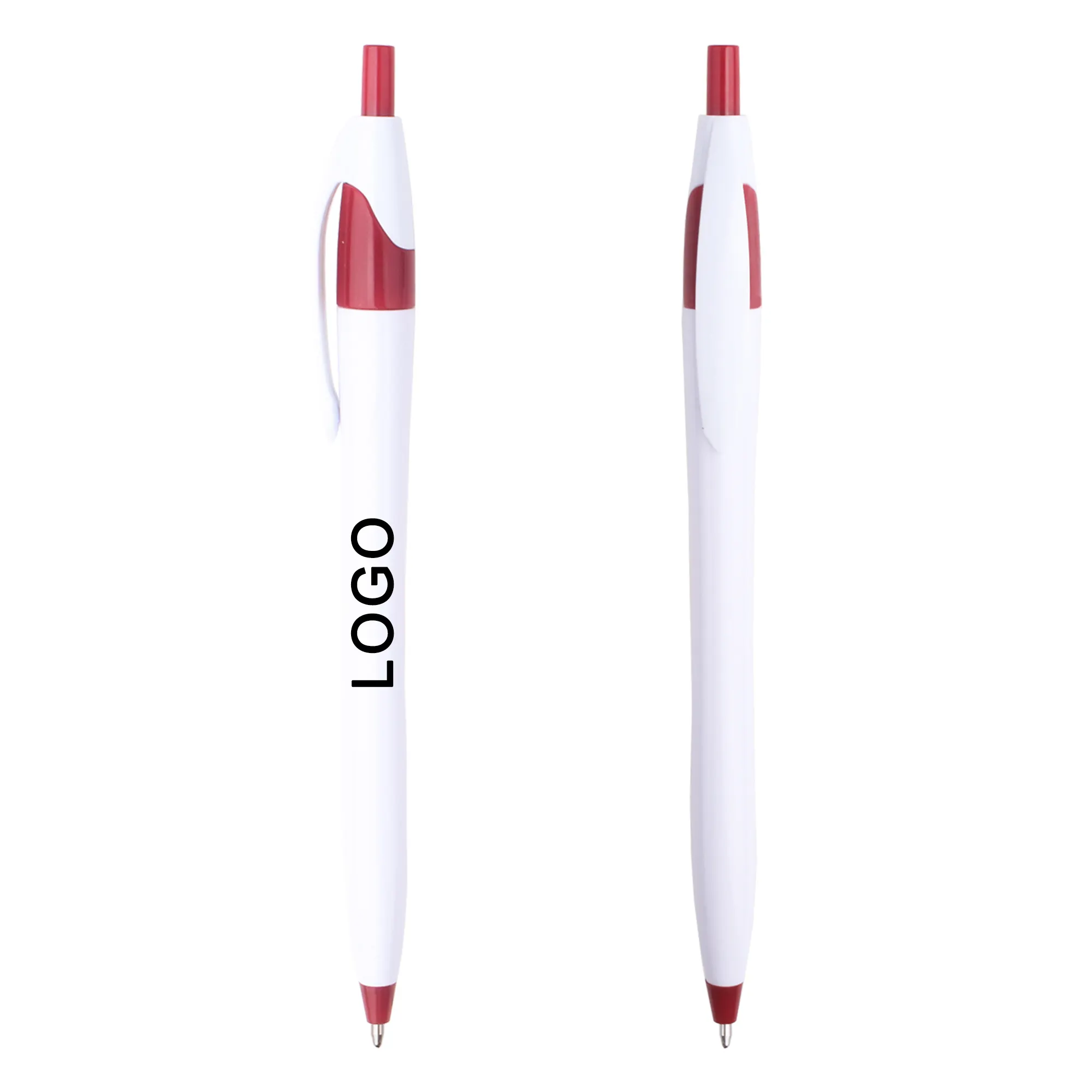 Plastic Javelin Ballpoint Pen - Black Ink 10
