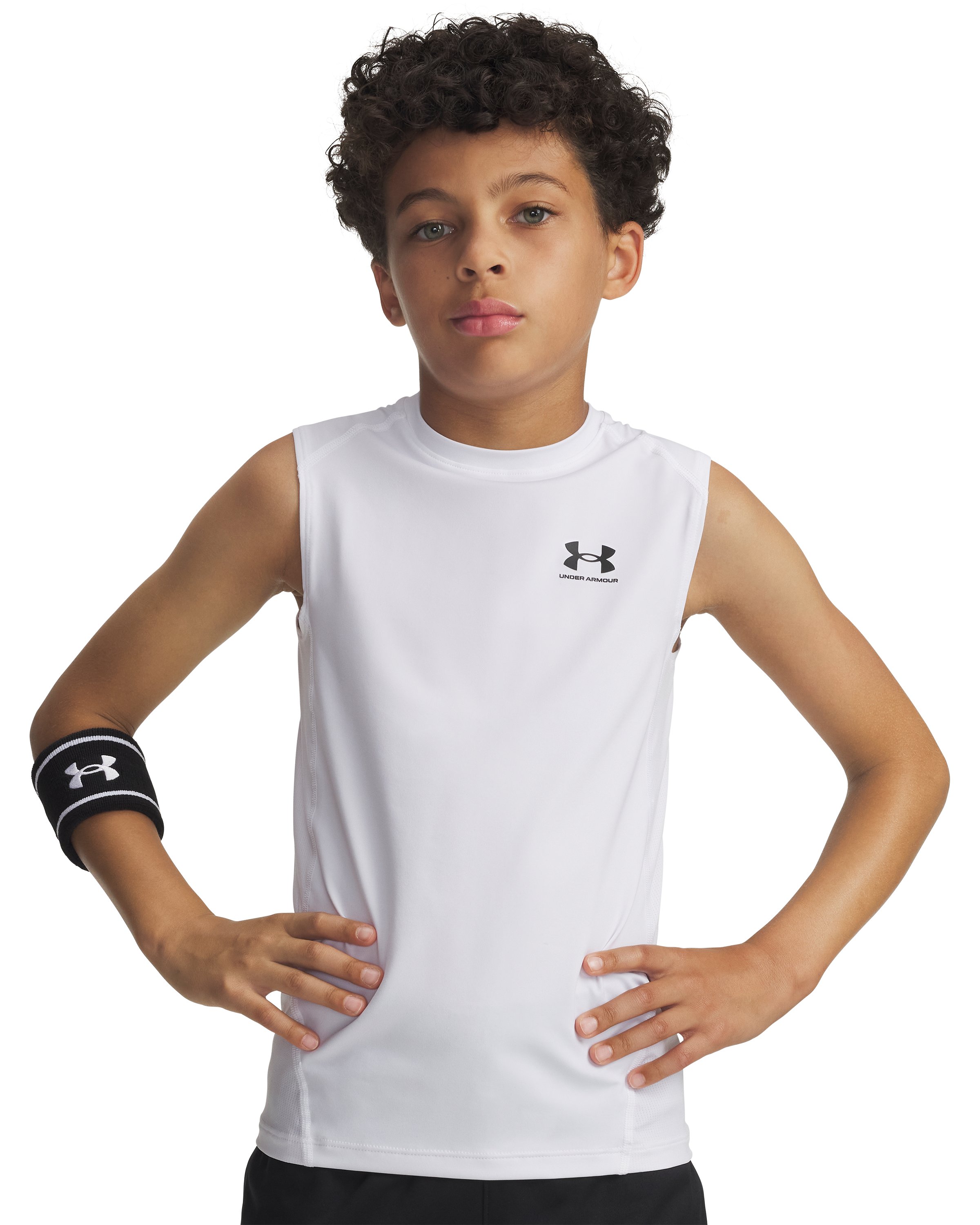 HeatGear Boys' Sleeveless 4