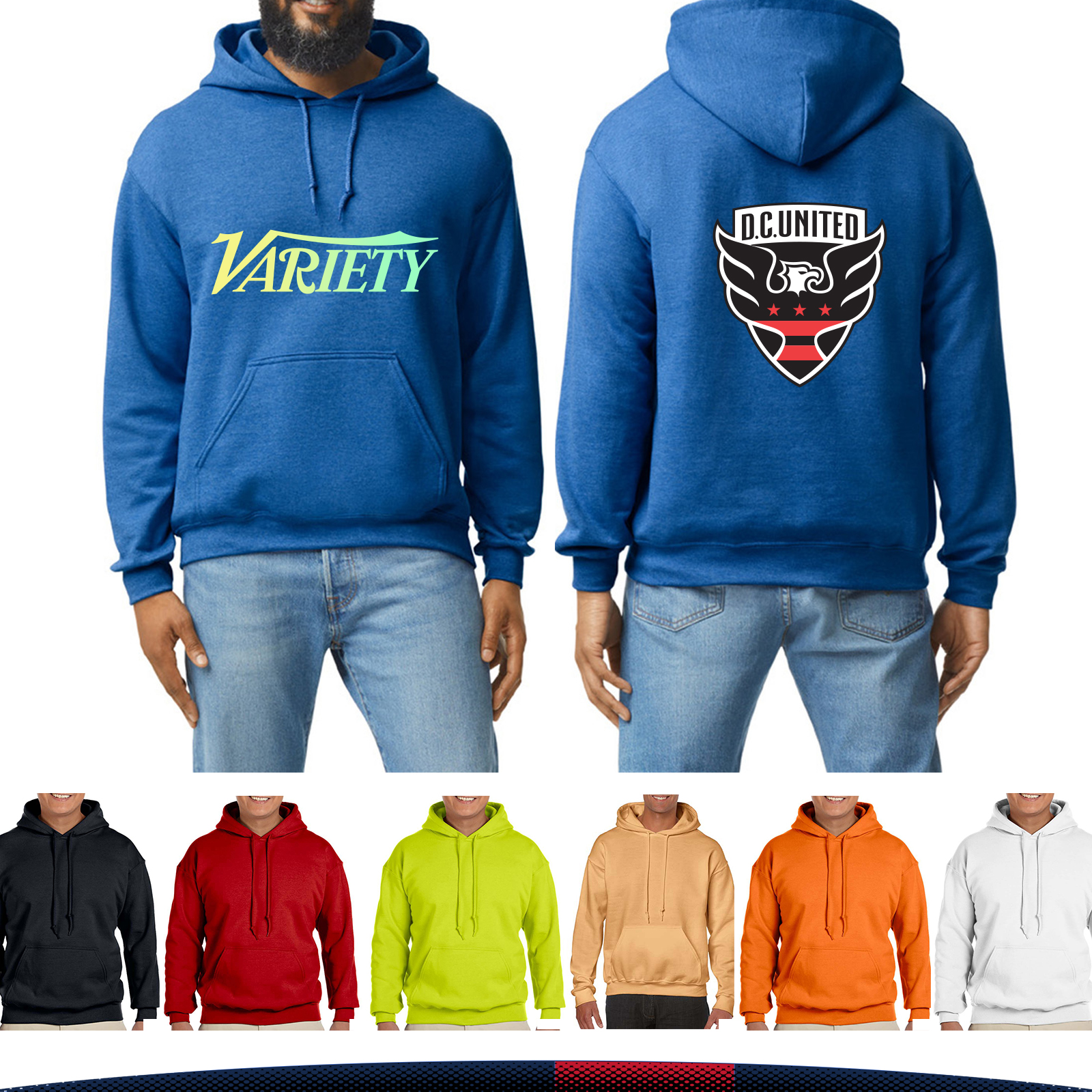 Gildan® 7.75 oz. Men's Hooded Sweatshirts