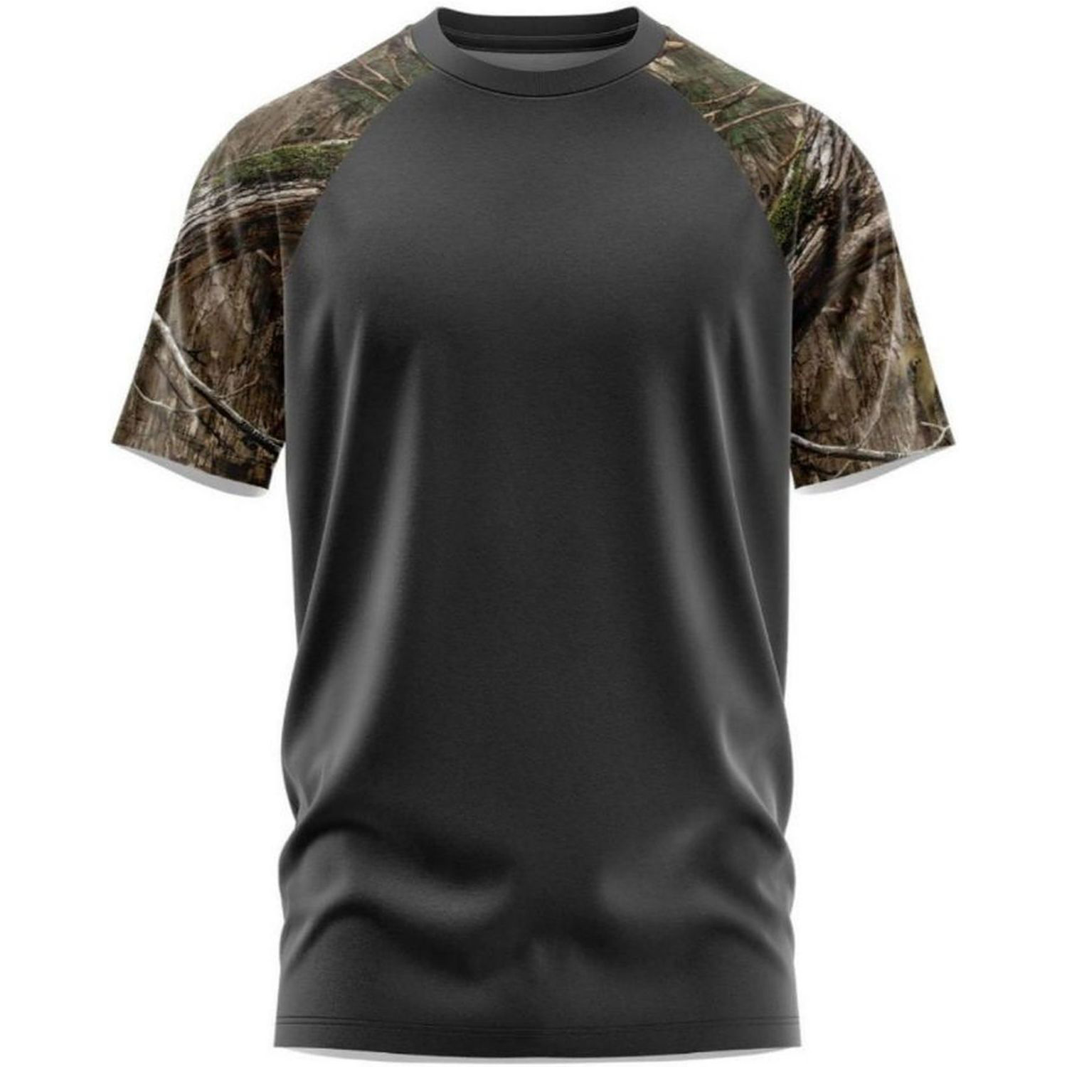 Mossy Oak® Men's Raglan 4.4 oz. Polyester Interlock T-Shirt