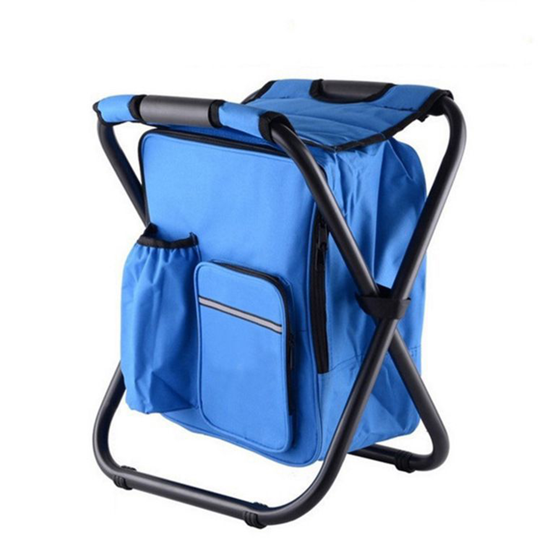 Foldable Chair With Cooler Bag