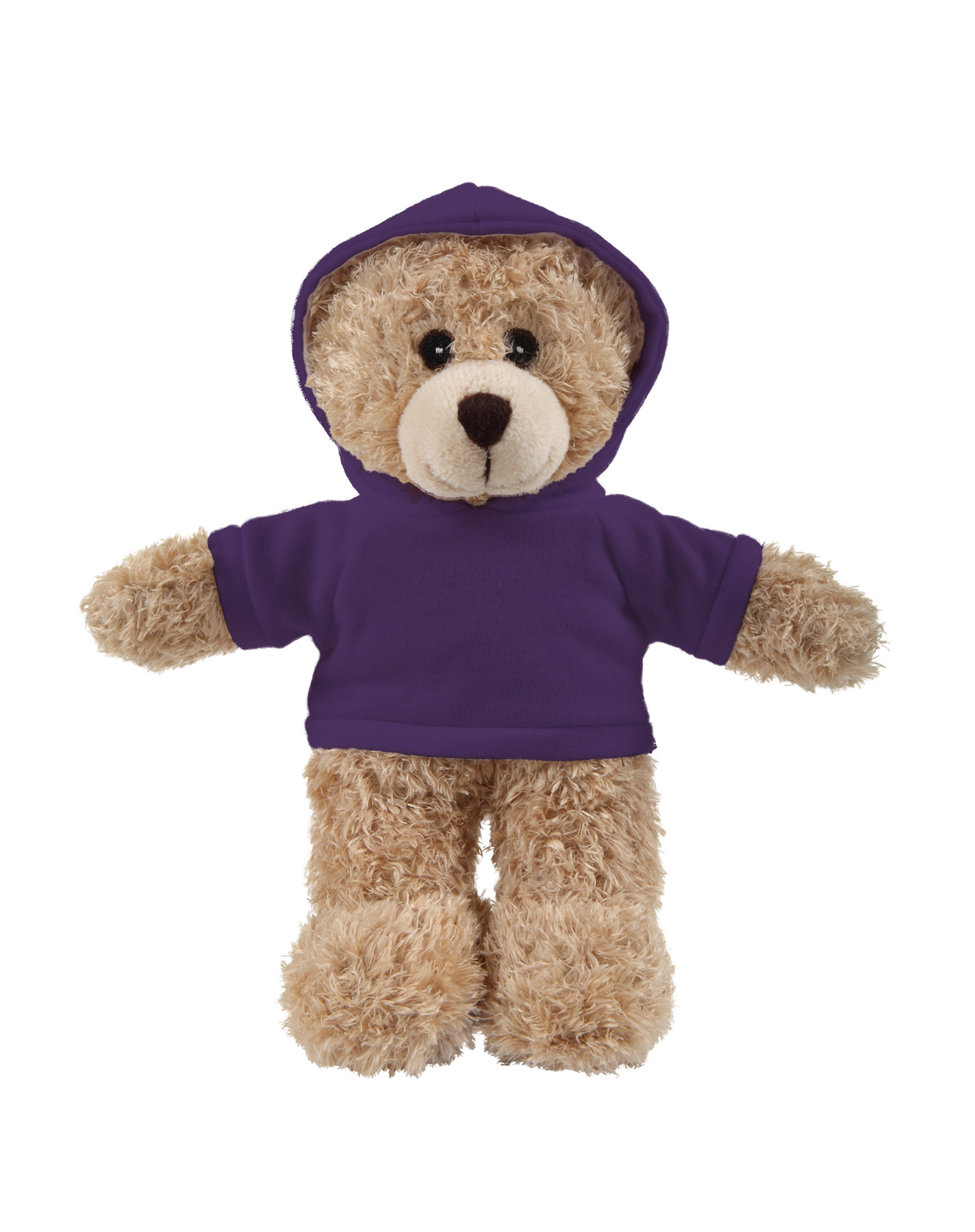 soft plush Tan Bear with hoodie 46