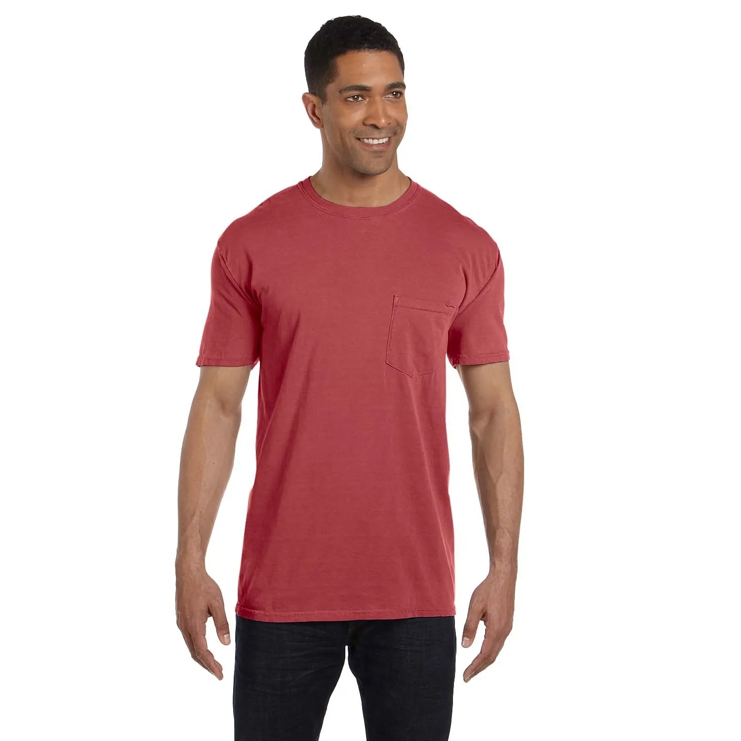 COMFORT COLORS ADULT HEAVYWEIGHT 6.1 OZ. POCKET T-SHIRT 31