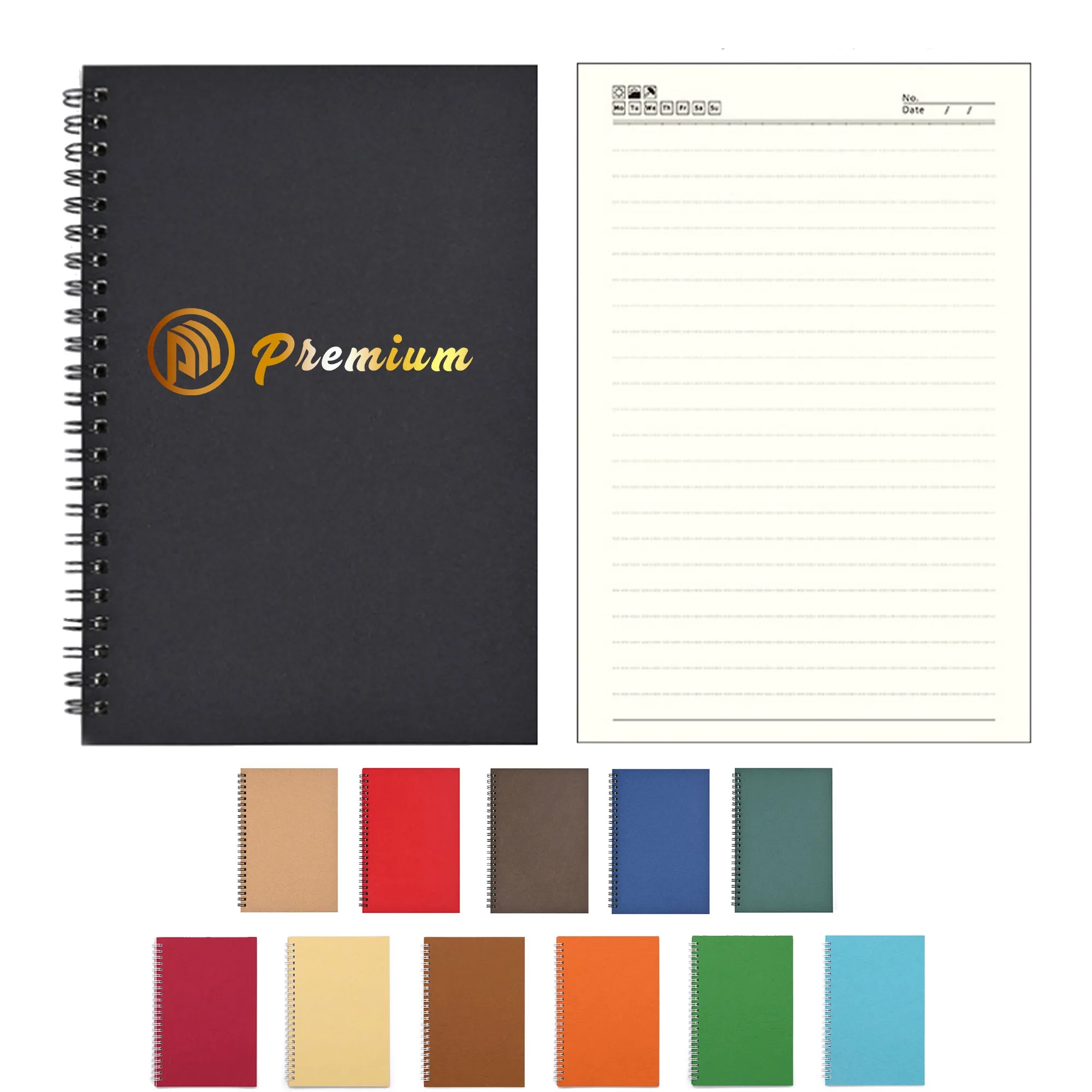 Full Color A5 Spiral Notebook 3