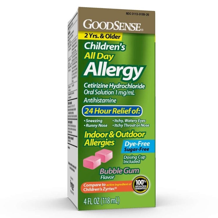 Children's All Day Allergy Medicine - 4 fl. oz 3