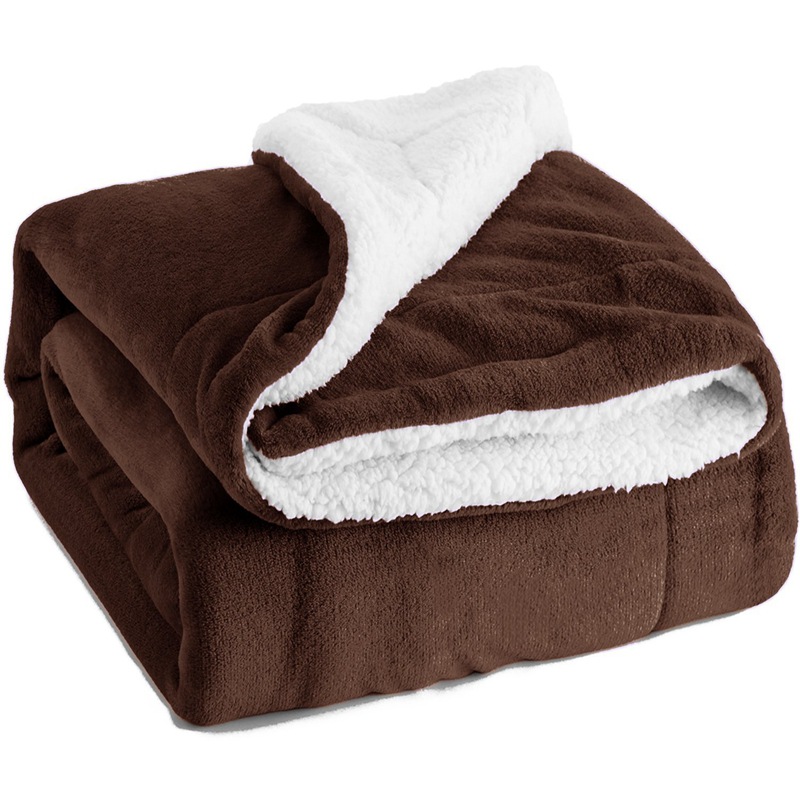 Micro Mink Sherpa Lined Blanket