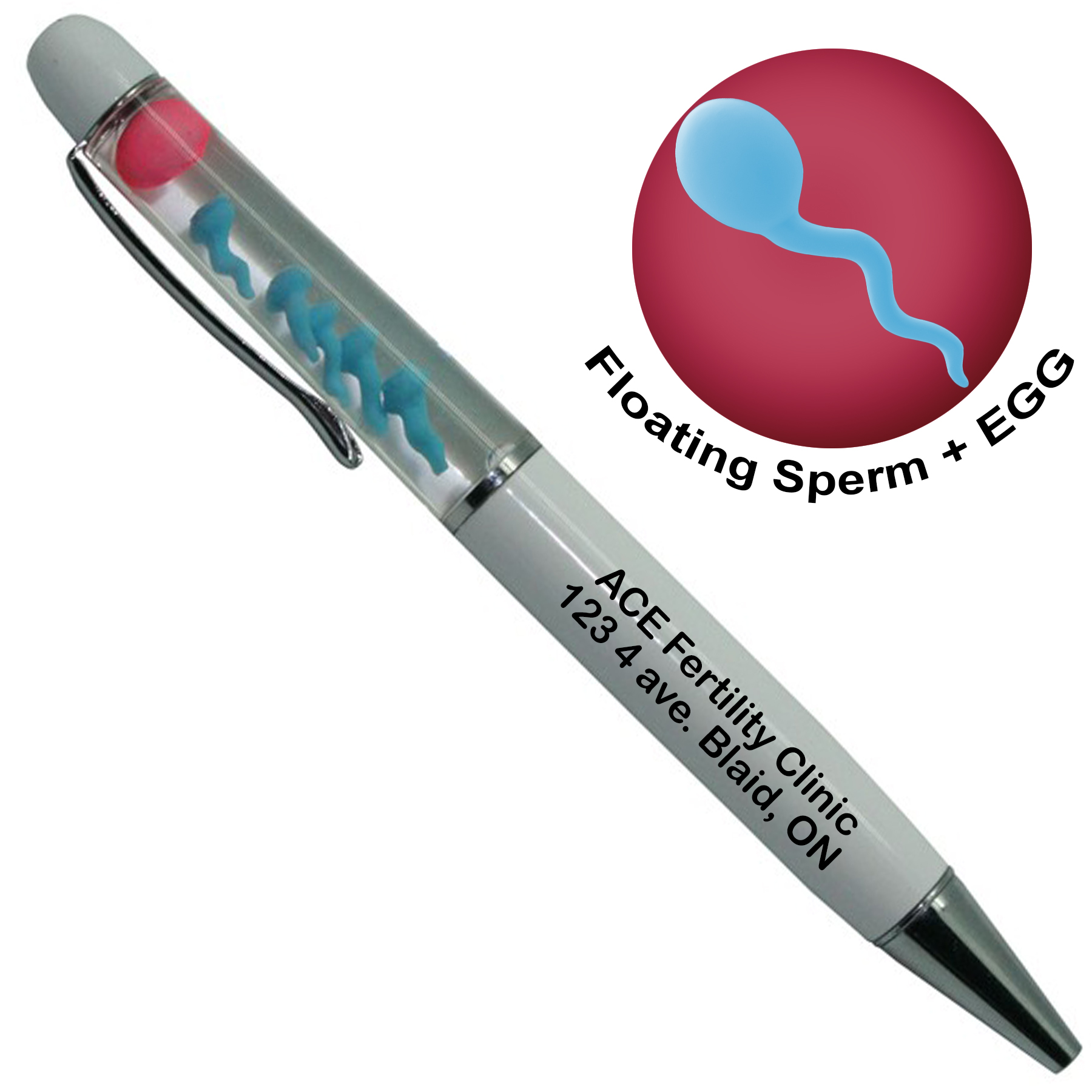 Floating Sperm and Egg Pen