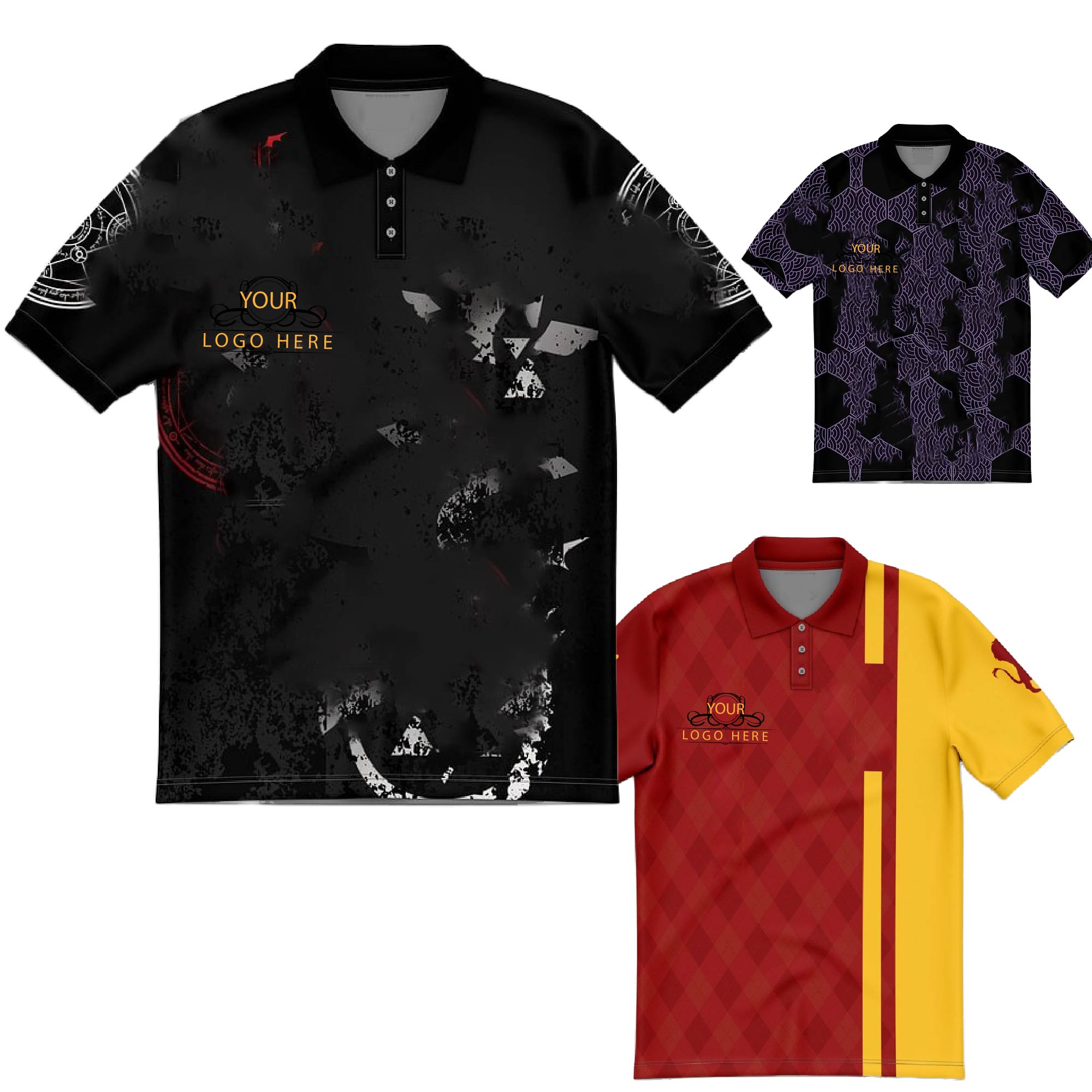 Sublimated Polo