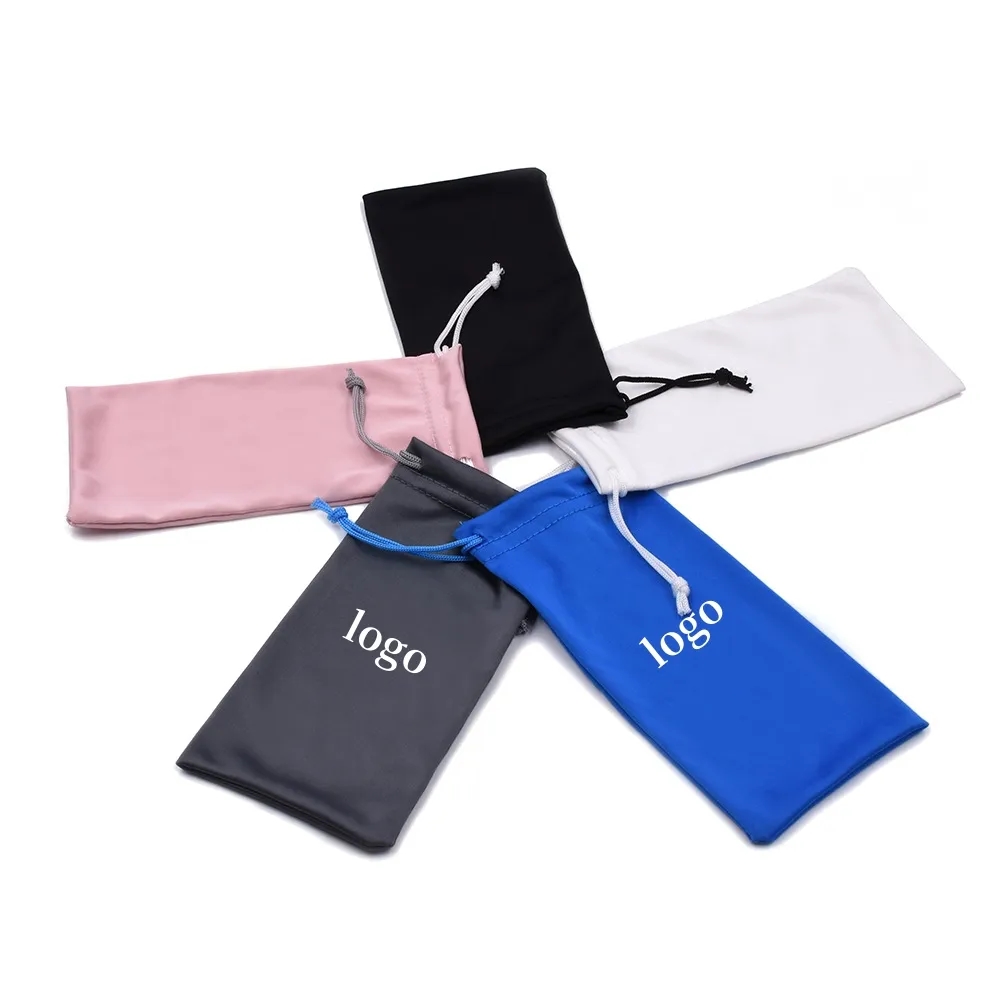 Microfiber Sunglass Drawstring Pouch