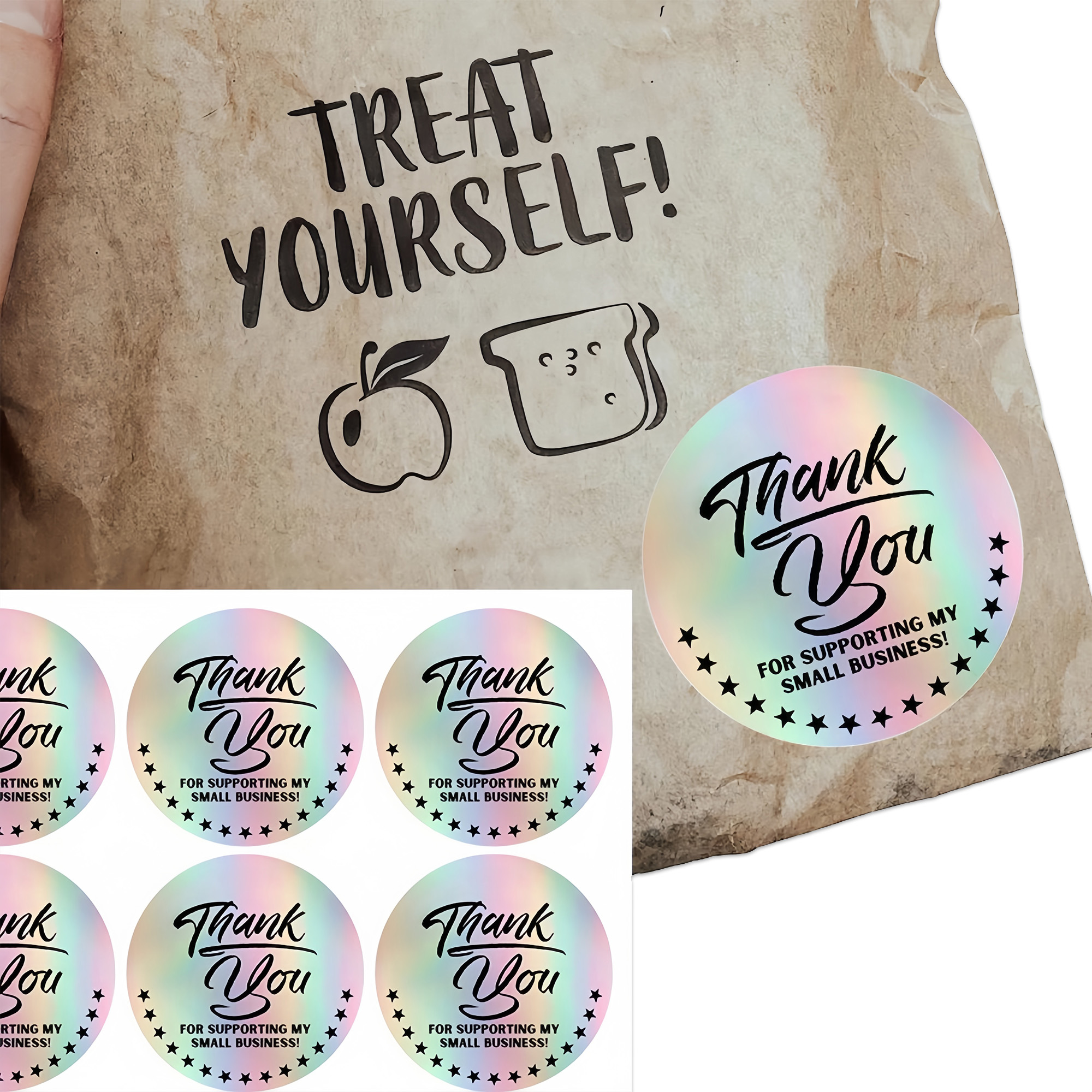 Laser Personalized Stickers