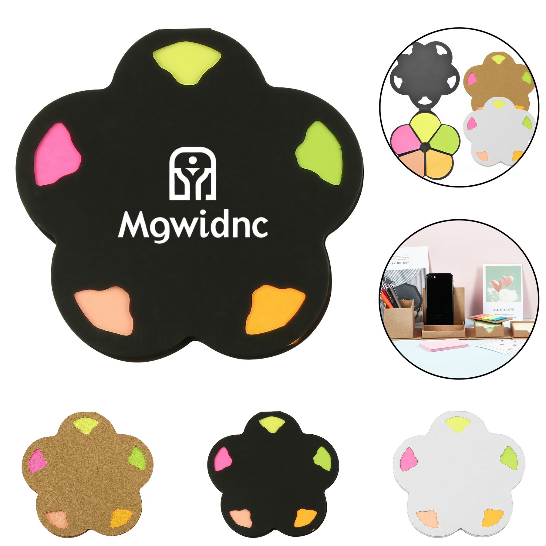 Floral Sticky Notes