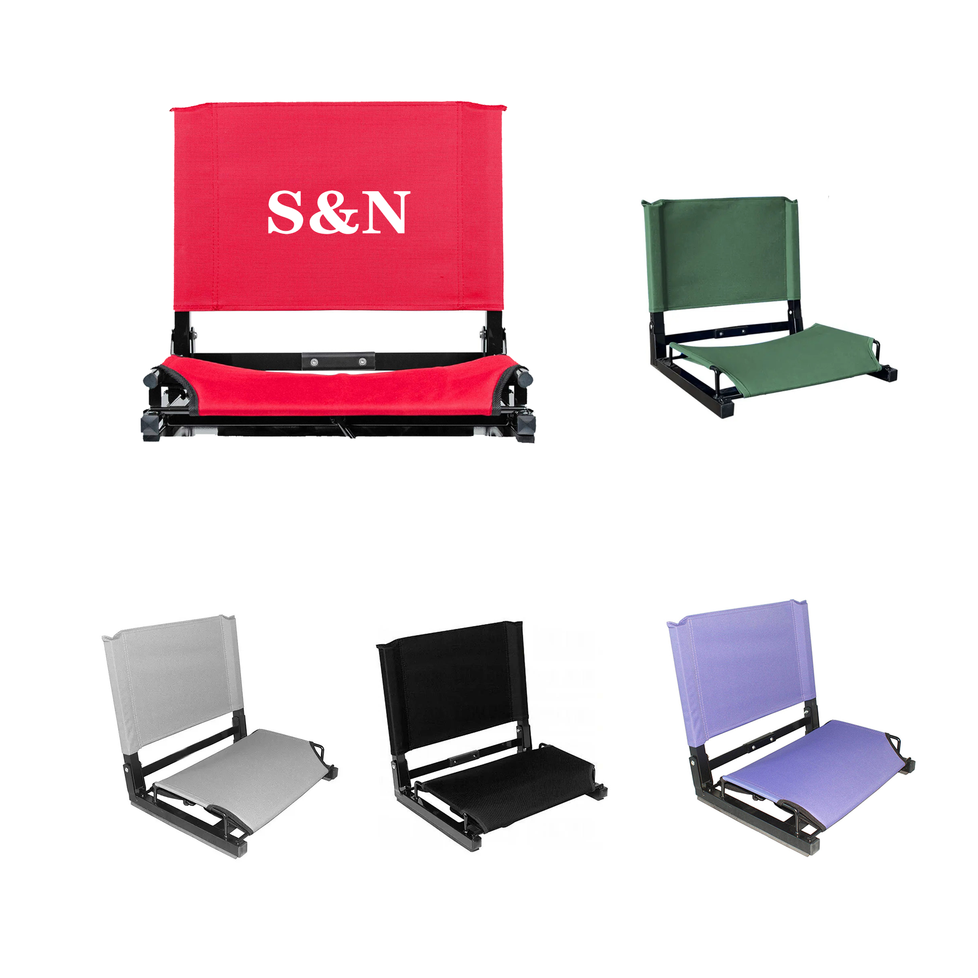 Portable Folding Stadium Stand Chair 5