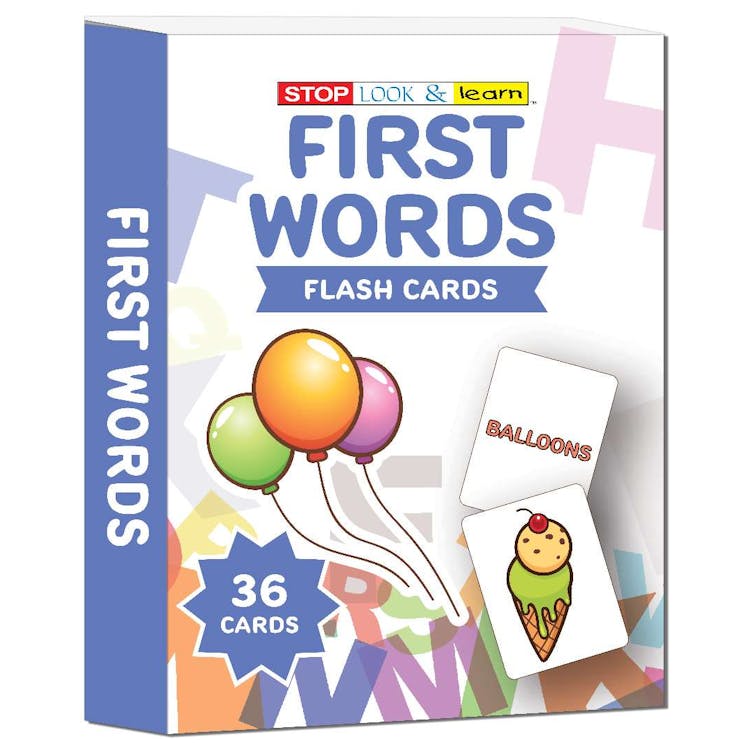 Flash Card Sets First Words 3