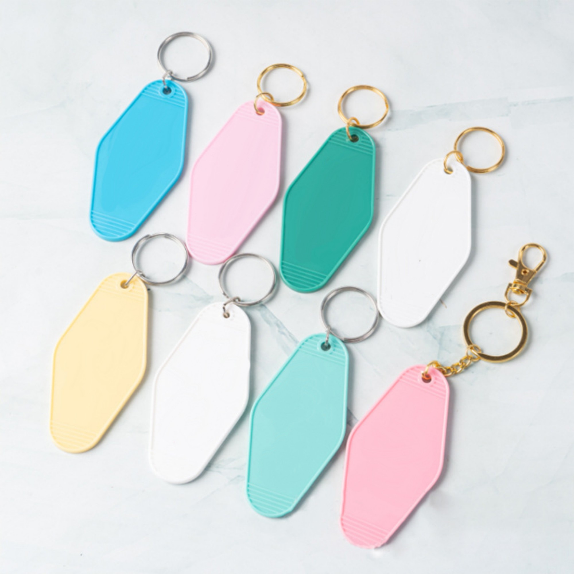 Diamond Shape Key Chain 4