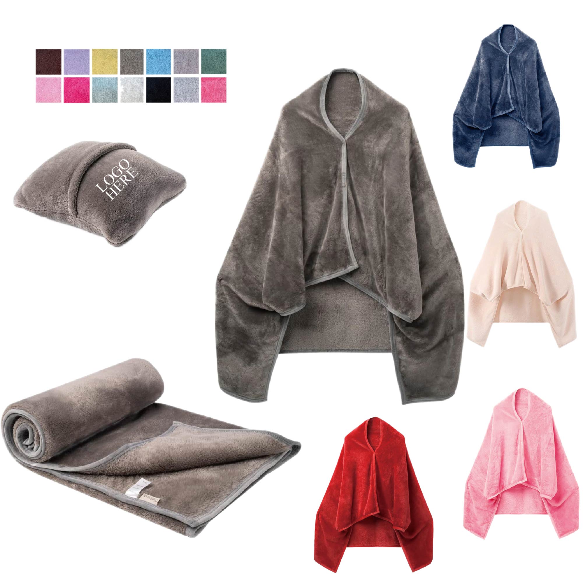 Compact Travel Blanket