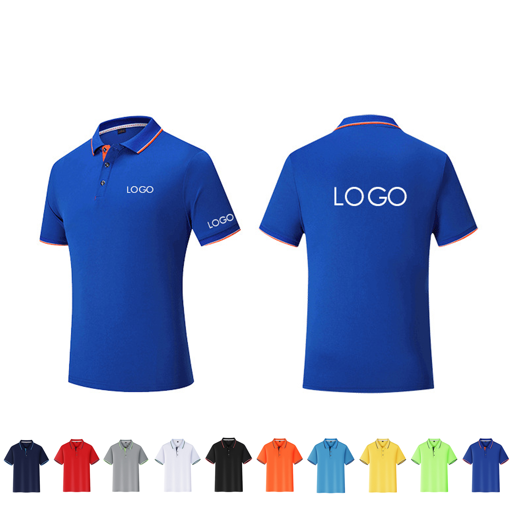 Economic Short Sleeve Team Clothing Polo Shirt