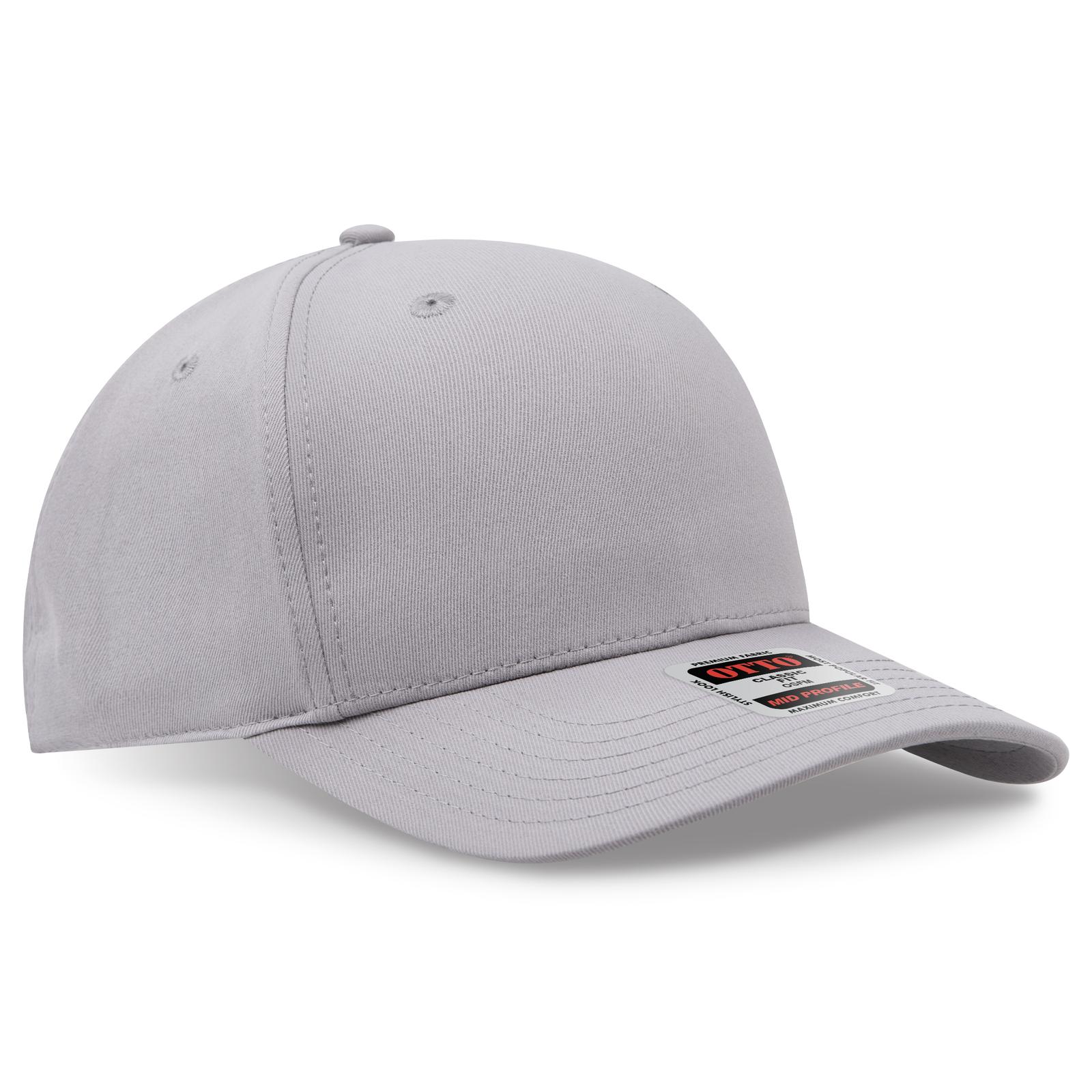 OTTO CAP® Seamless 6 Panel Mid Profile Baseball Cap 4