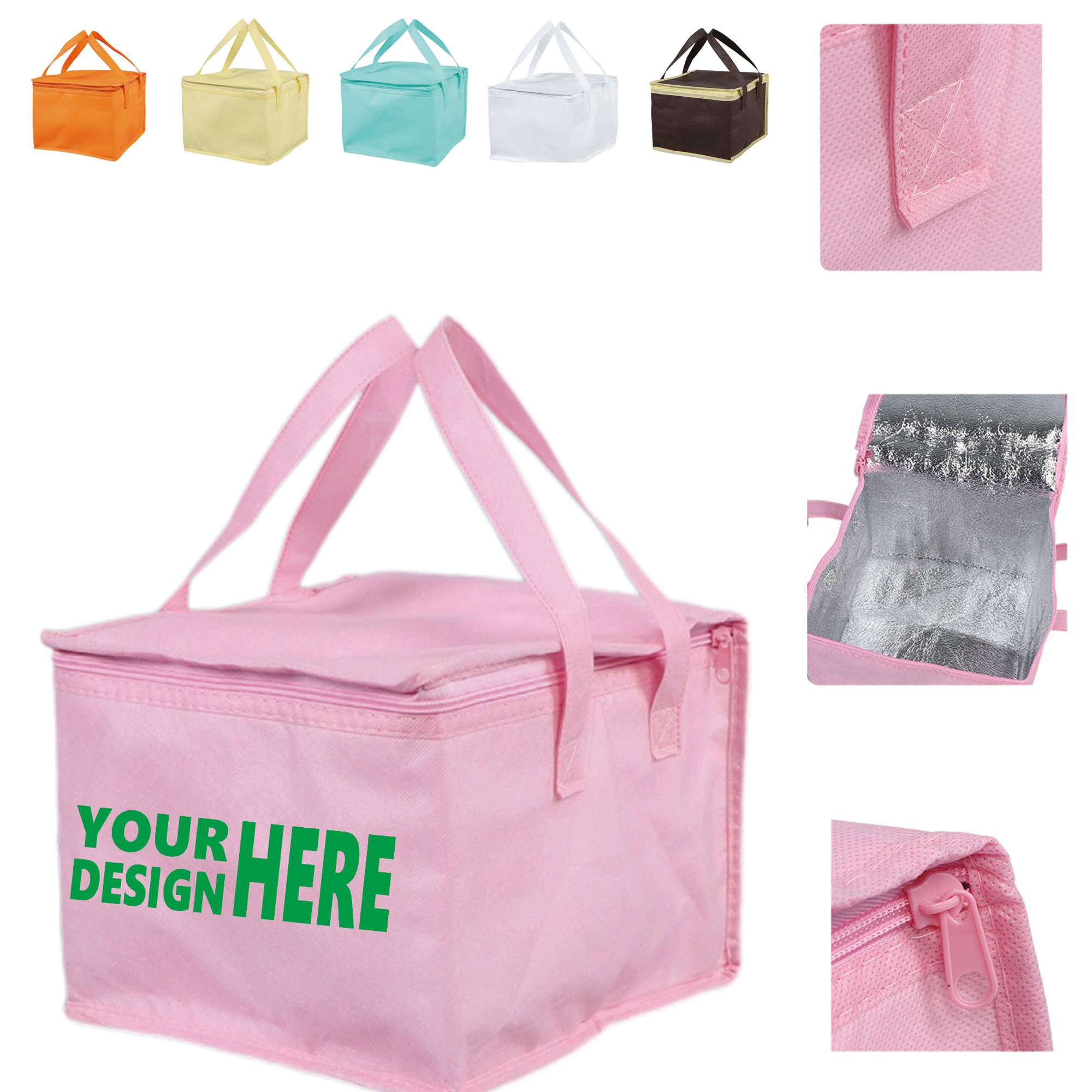 Insulated Cooler Bag Made of Non-Woven Material 4