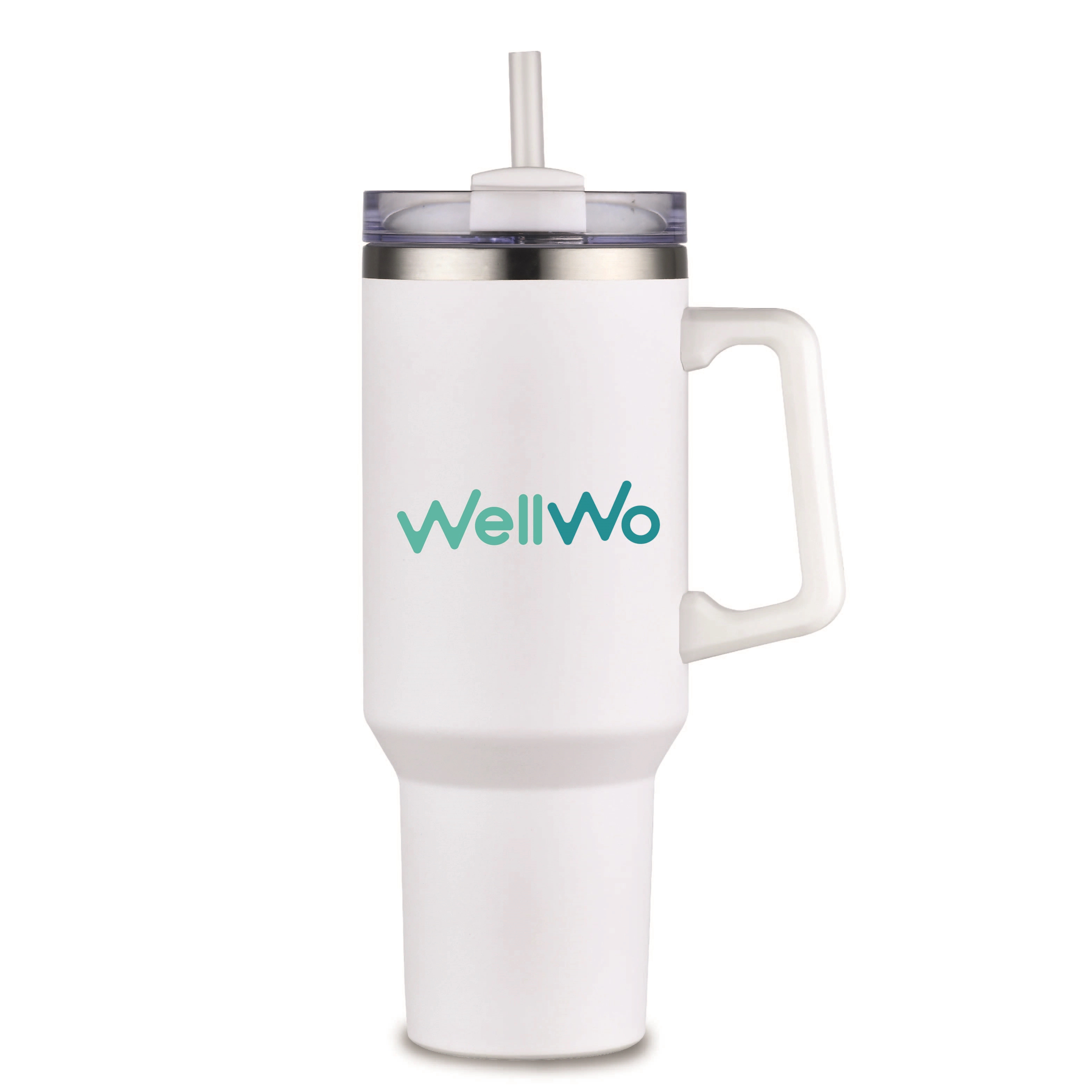 THE HIDRATOR - 40 oz. S/S TRAVEL MUG WITH HANDLE AND STRAW 27