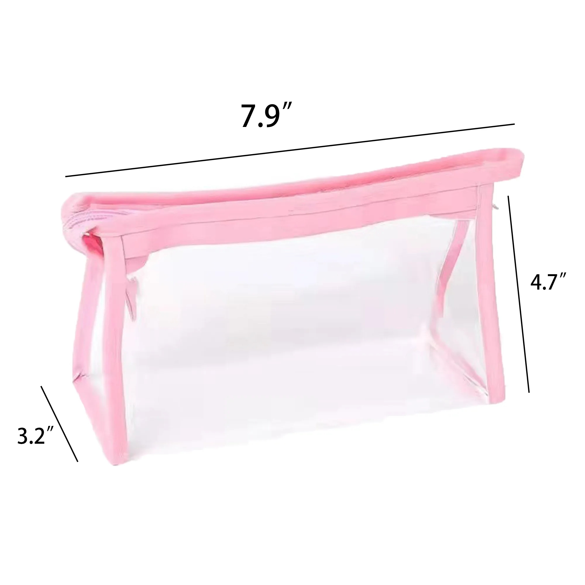 TPU Transparent Large Capacity Pen Makeup Bag 4