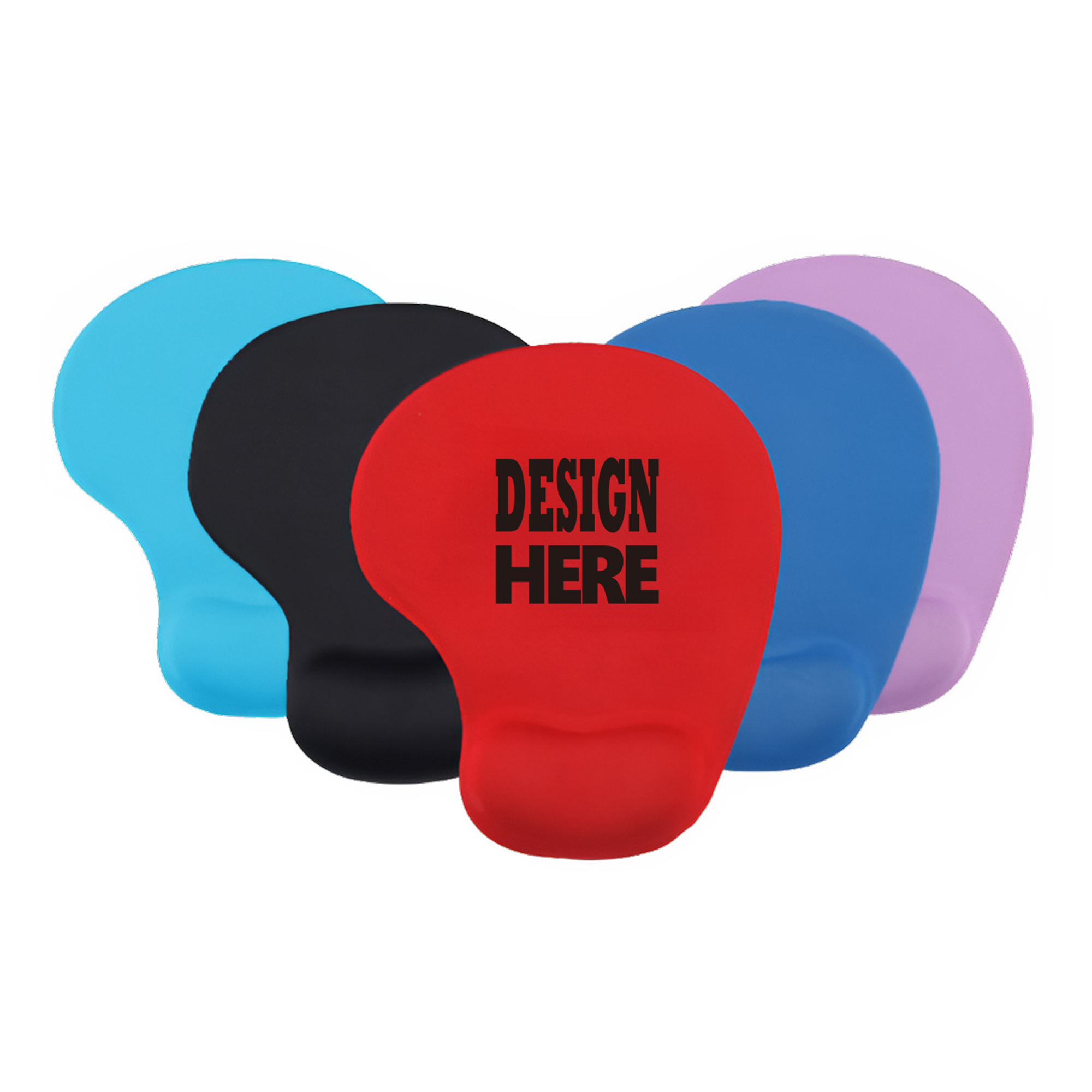 MOQ50 Soft Silicone Wrist Rest Mouse Pad for Computer Use 3