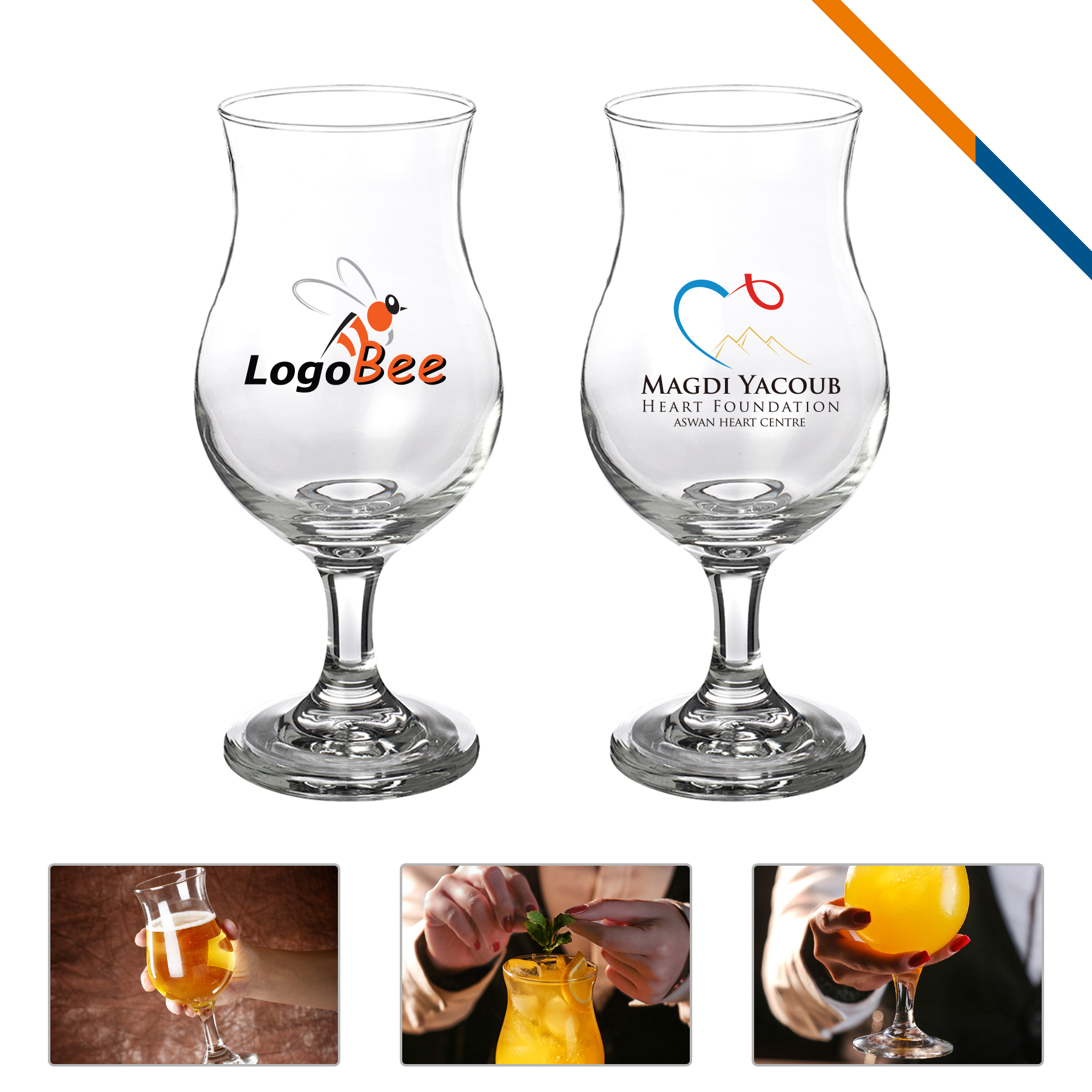 Libbey Loyd Pint Glasses