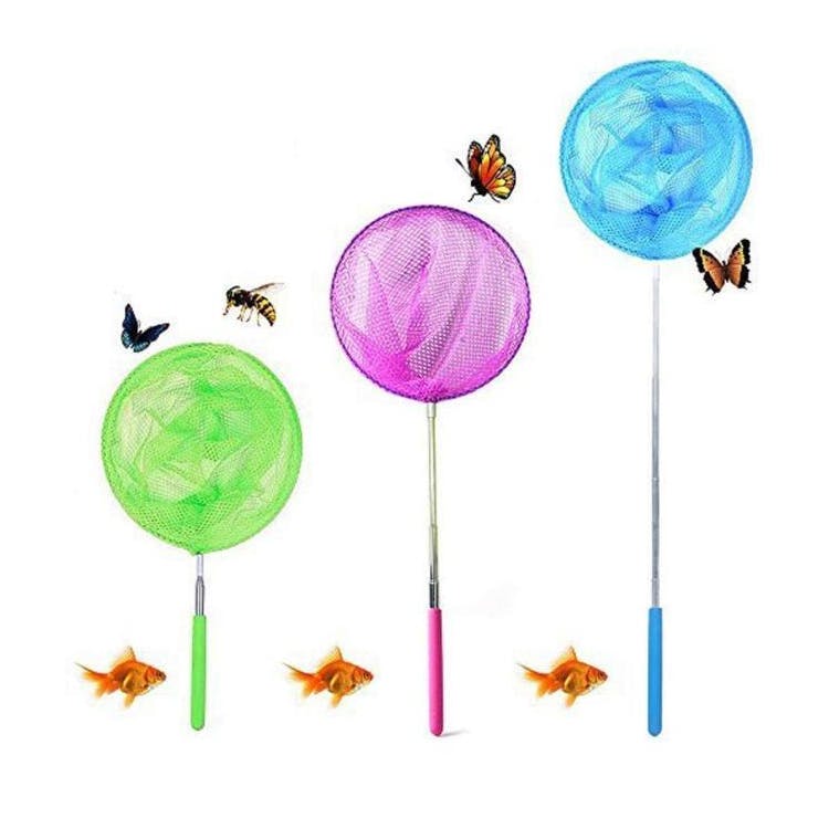 Telescopic Butterfly Nets - Assorted 3