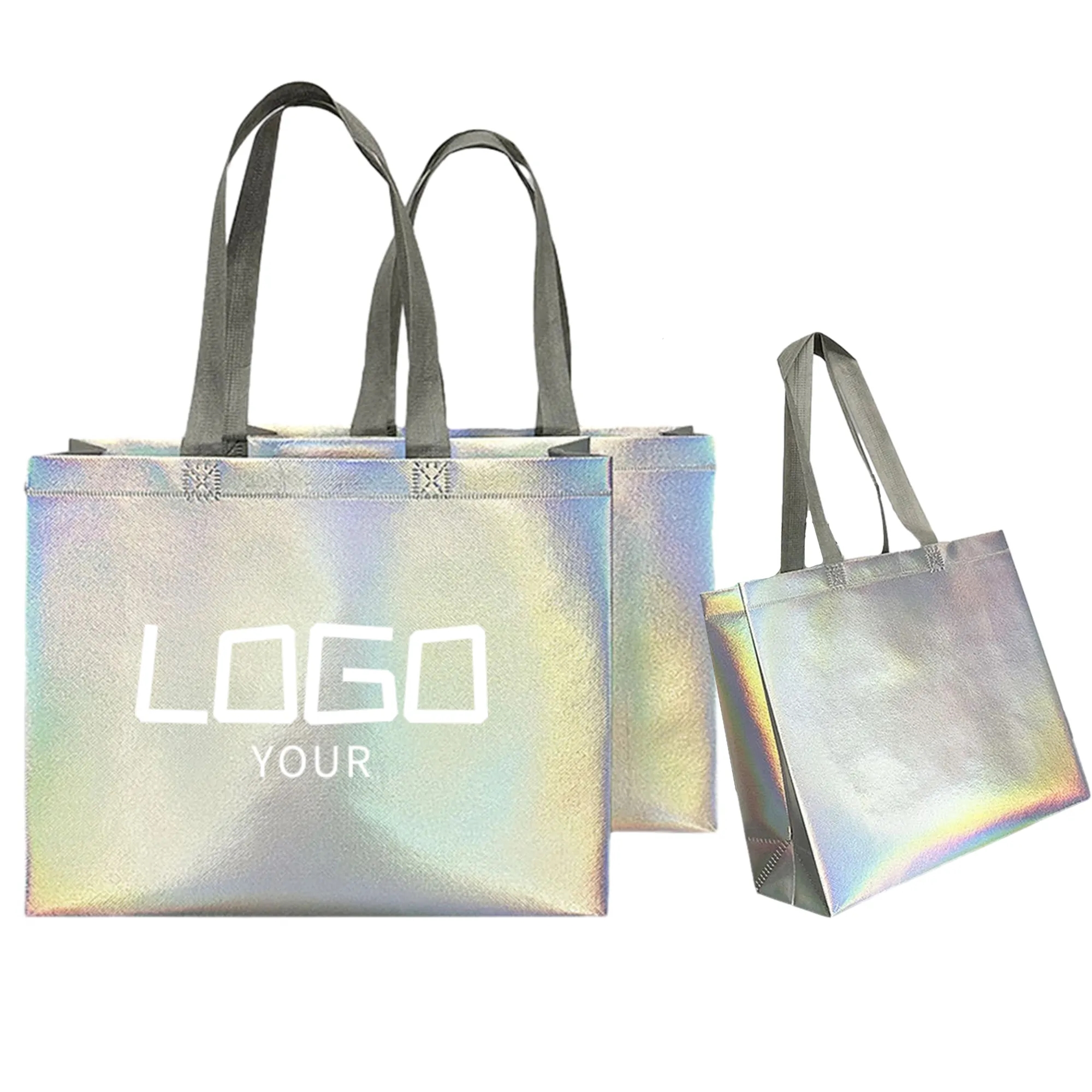 Iridescent Laser Shopping Handbag 3