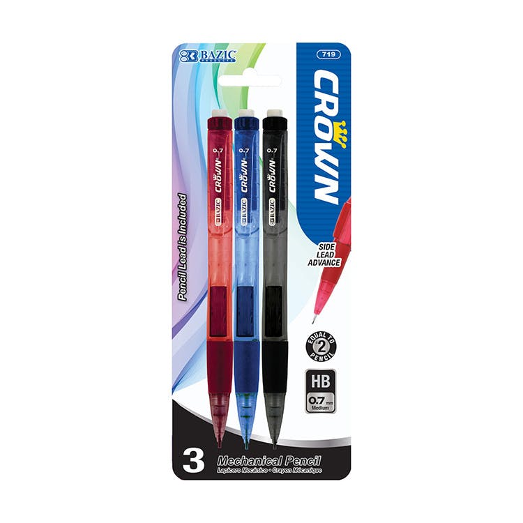 Mechanical Pencils - 0.7mm 3 Pack 3