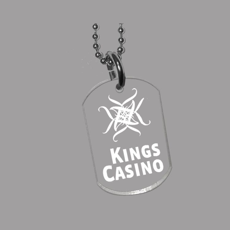 acrylic dog tag