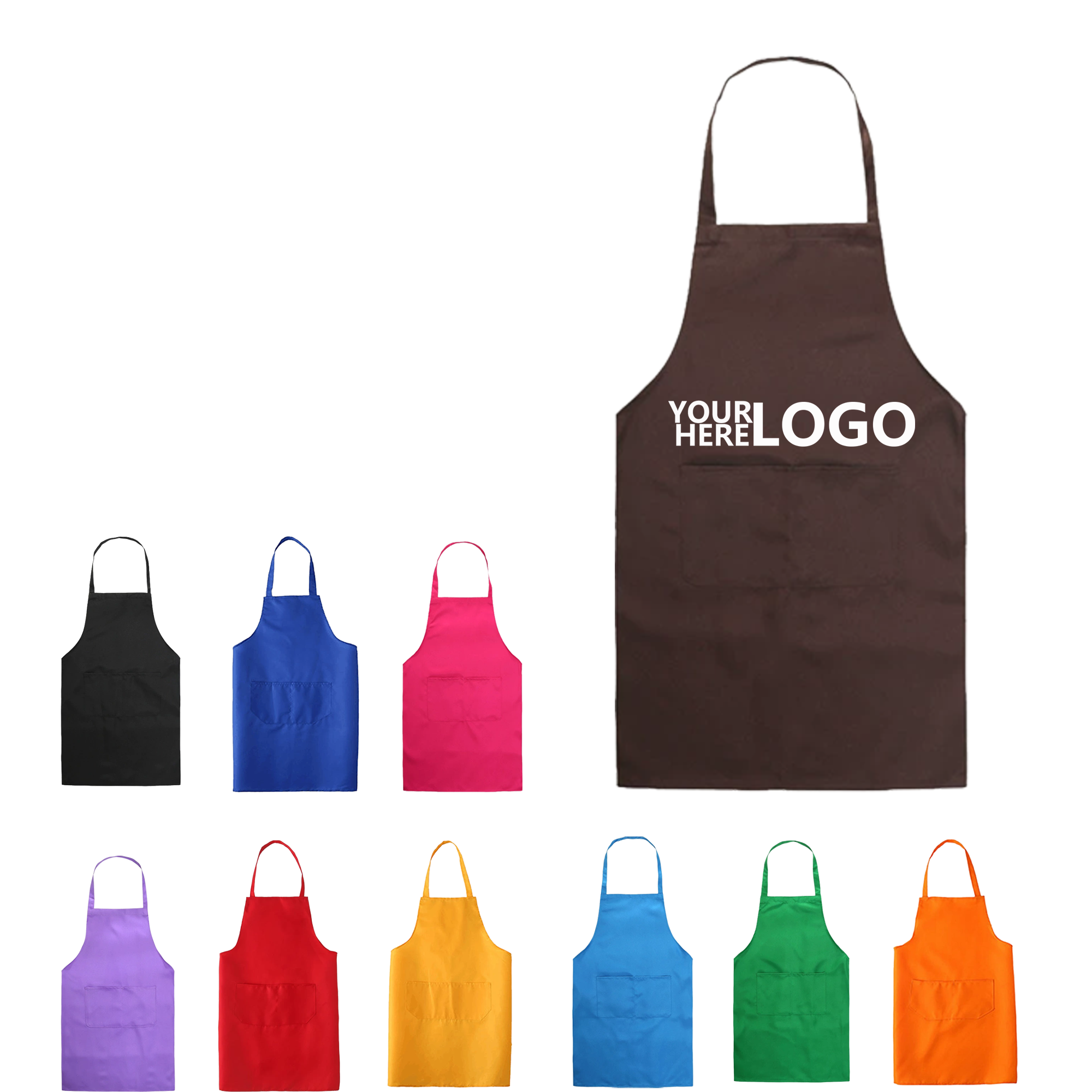 Practical Anti-Stain Water-Proof Polyester Apron 3