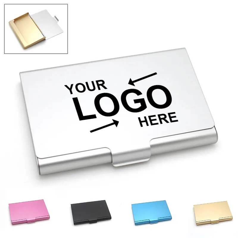 Aluminum Alloy Business Card Box