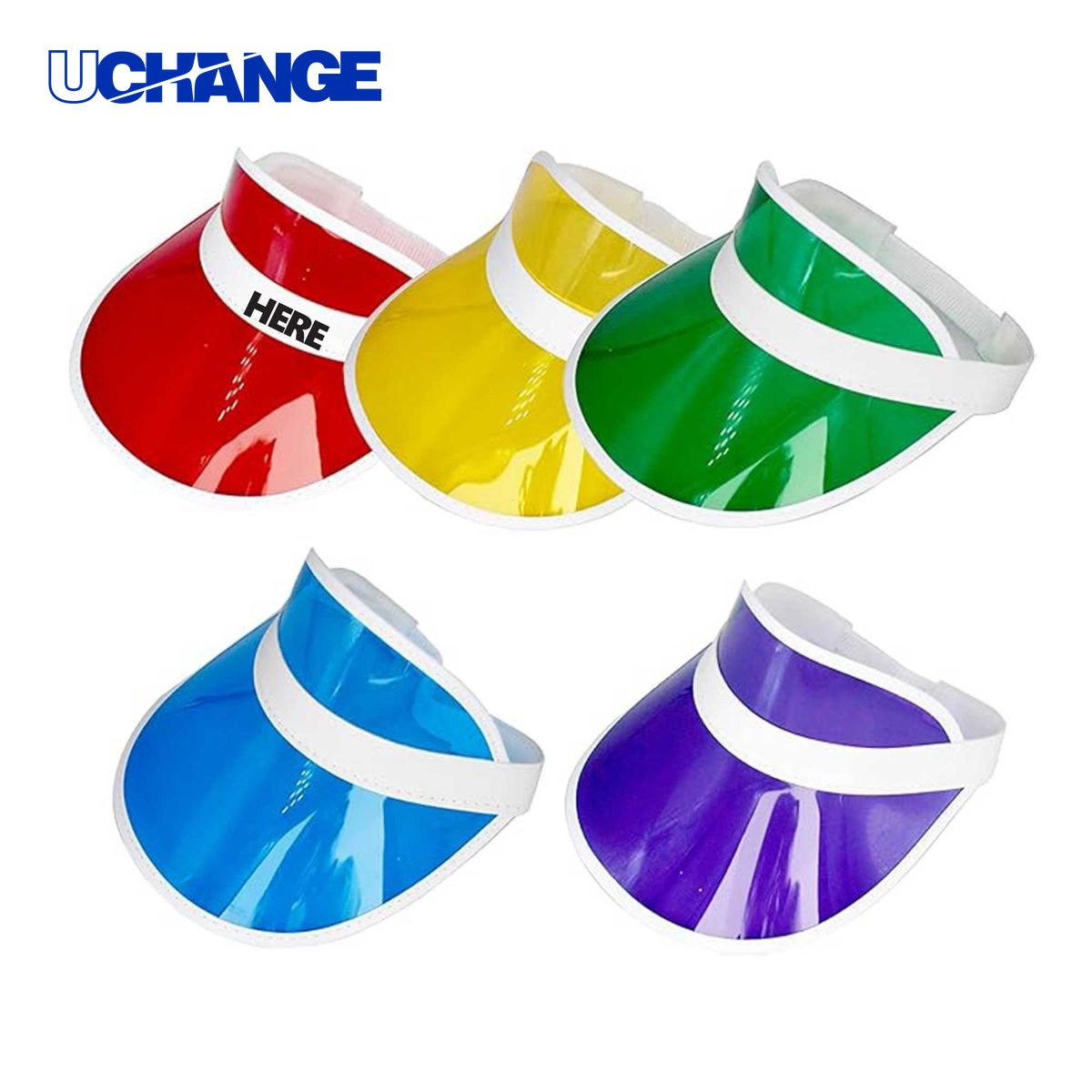 Plastic Sun Visor Hat for Outdoor Use